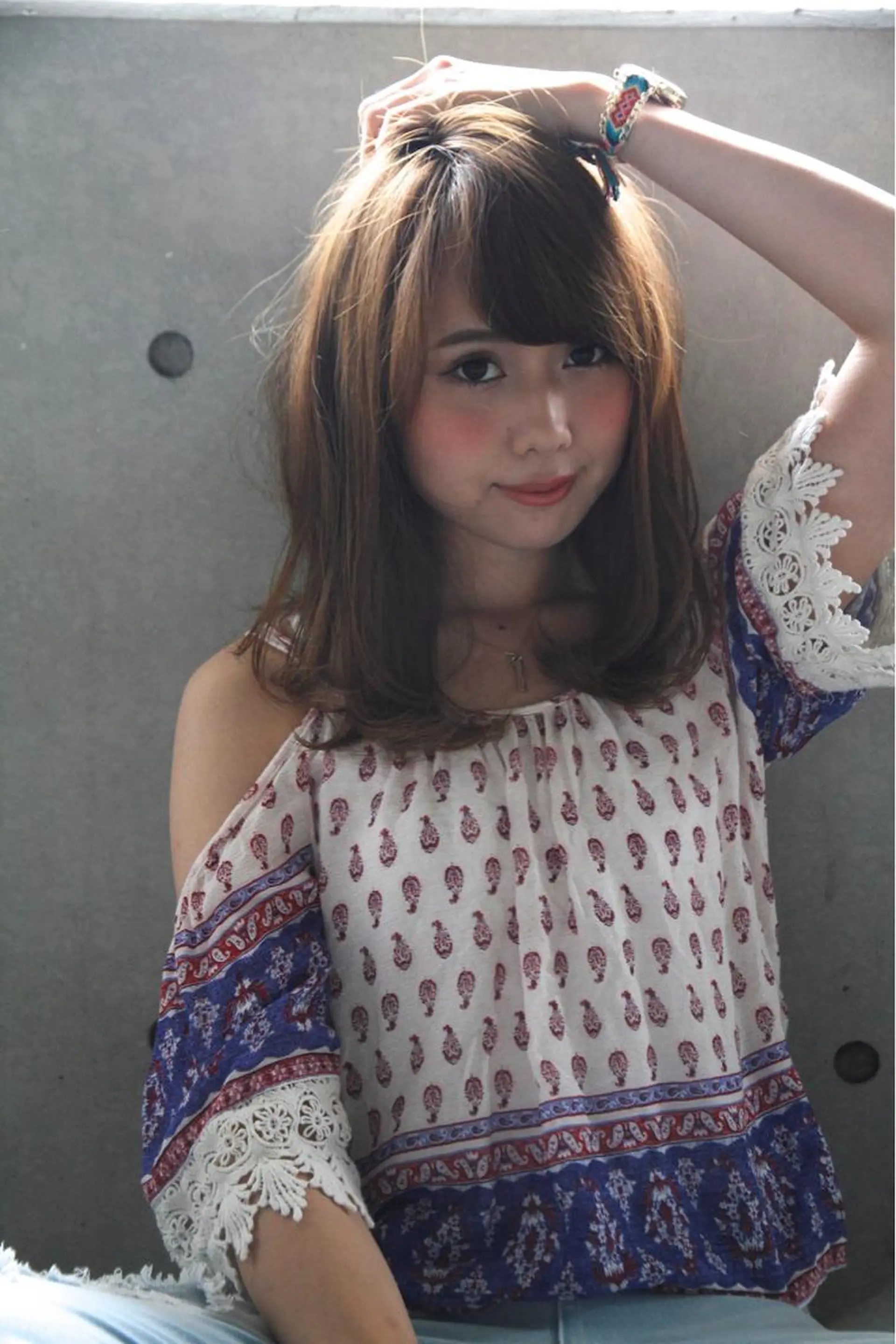 ミディアム ボブ/ショート/ 白髪染め/メンズ葛西のヘアスタイル