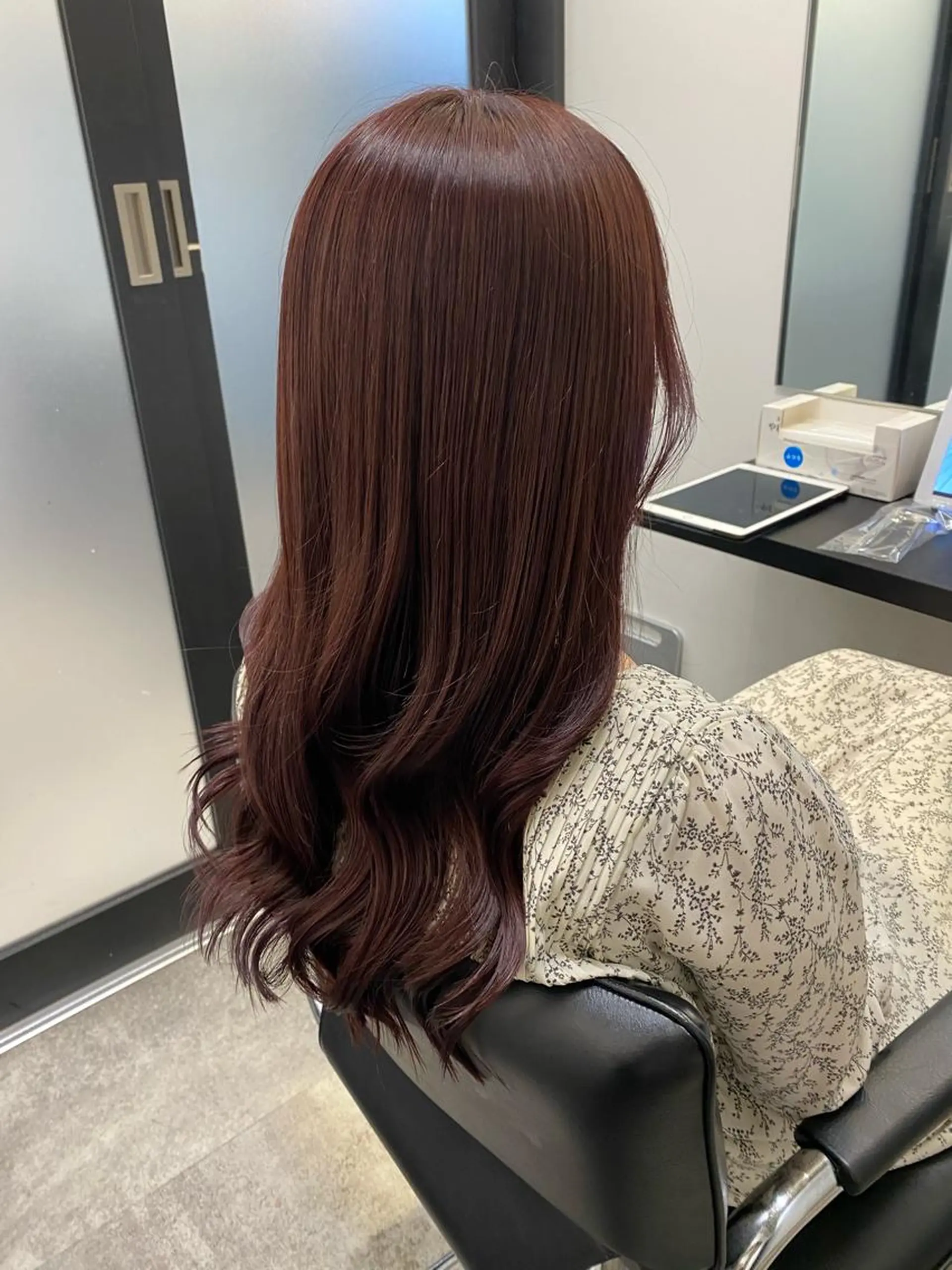 ロング カラー 【艶髪×韓国風】 毛流れ職人 RYOのヘアスタイル