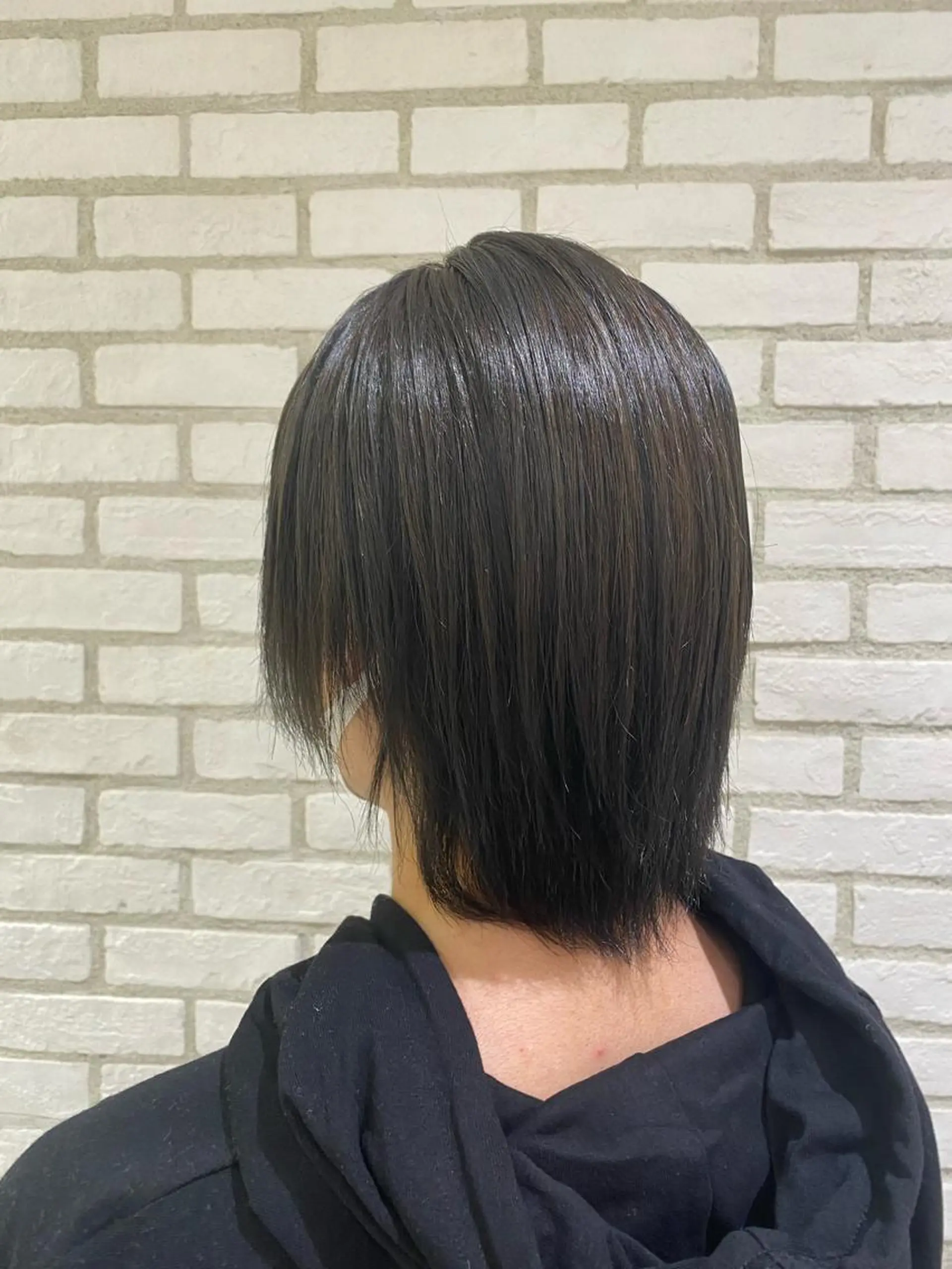 ミディアム カットモデル募集中 松原京のヘアスタイル