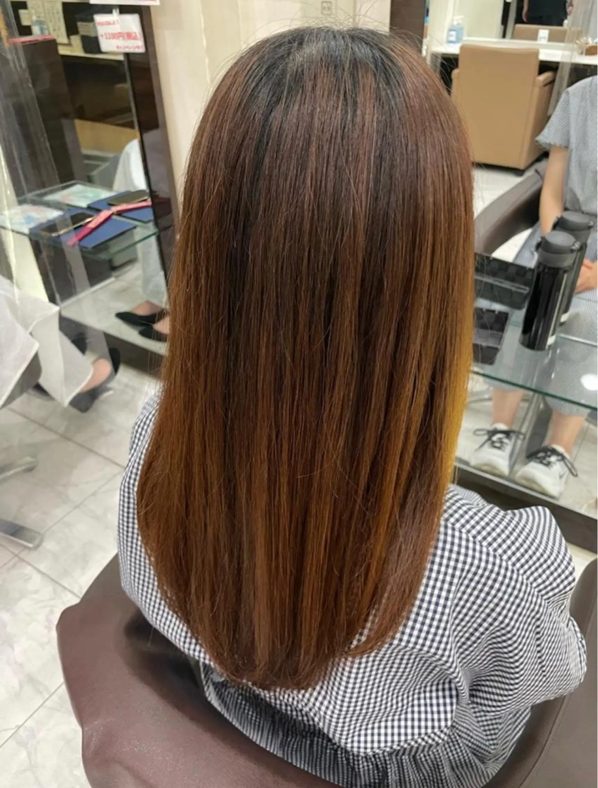 ロング 🌹門奈🌹髪質改善 /透明感カラーのヘアスタイル