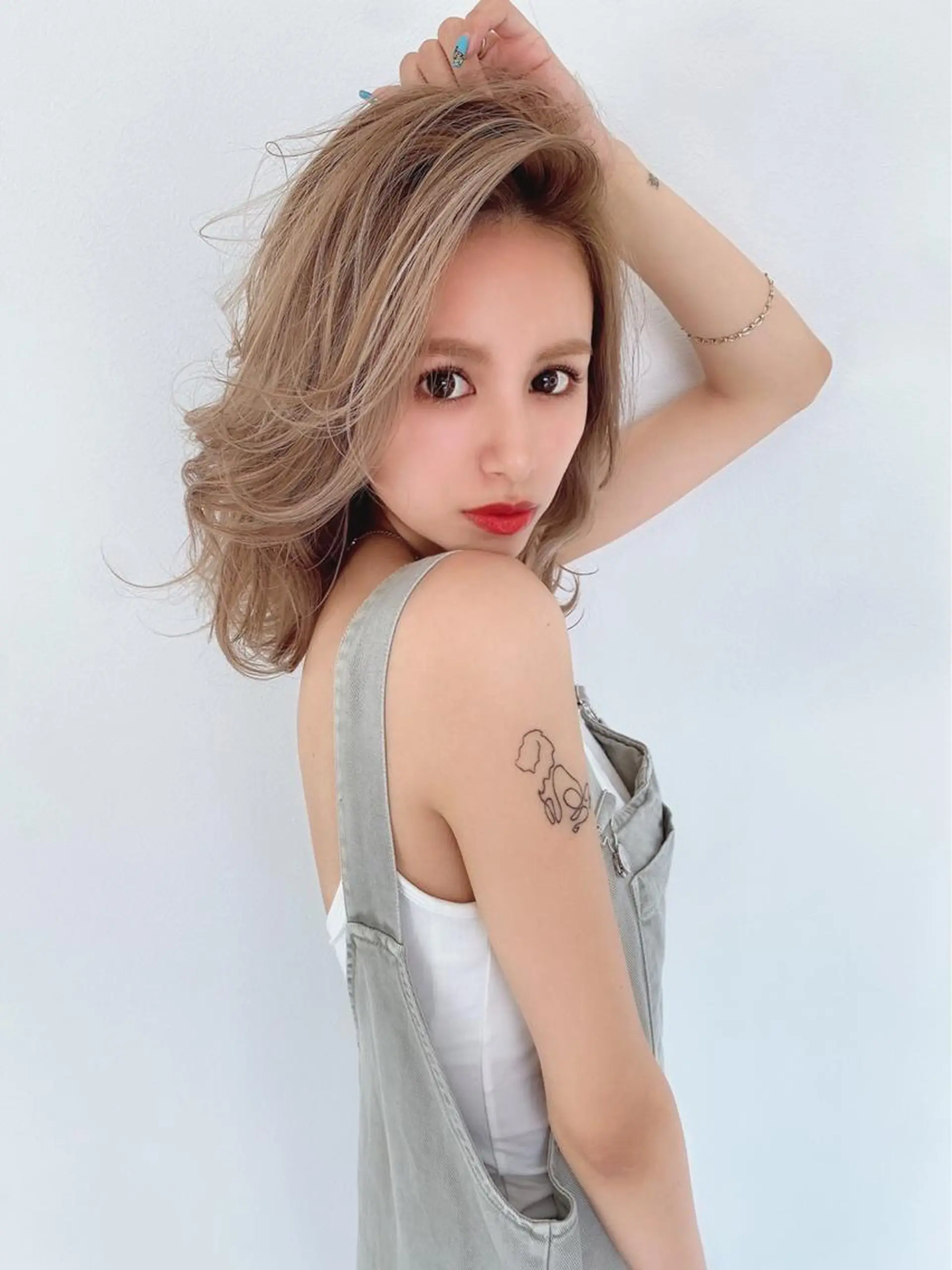 セミロング カラー カット トリートメント 【tejina】 ochiのヘアスタイル