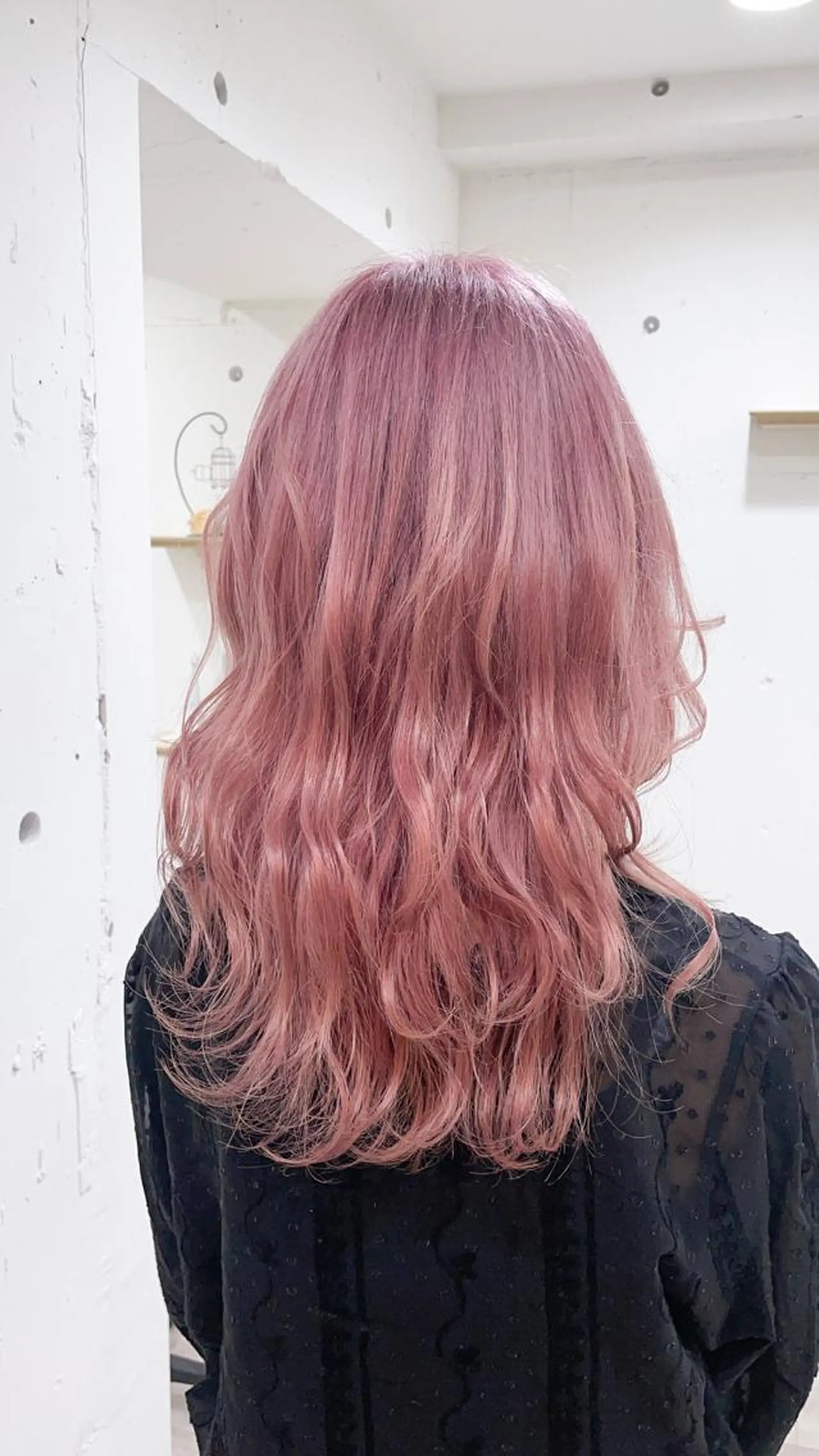 ロング カラー カット ヘアカラー カラーが上手い 辻悠月のヘアスタイル