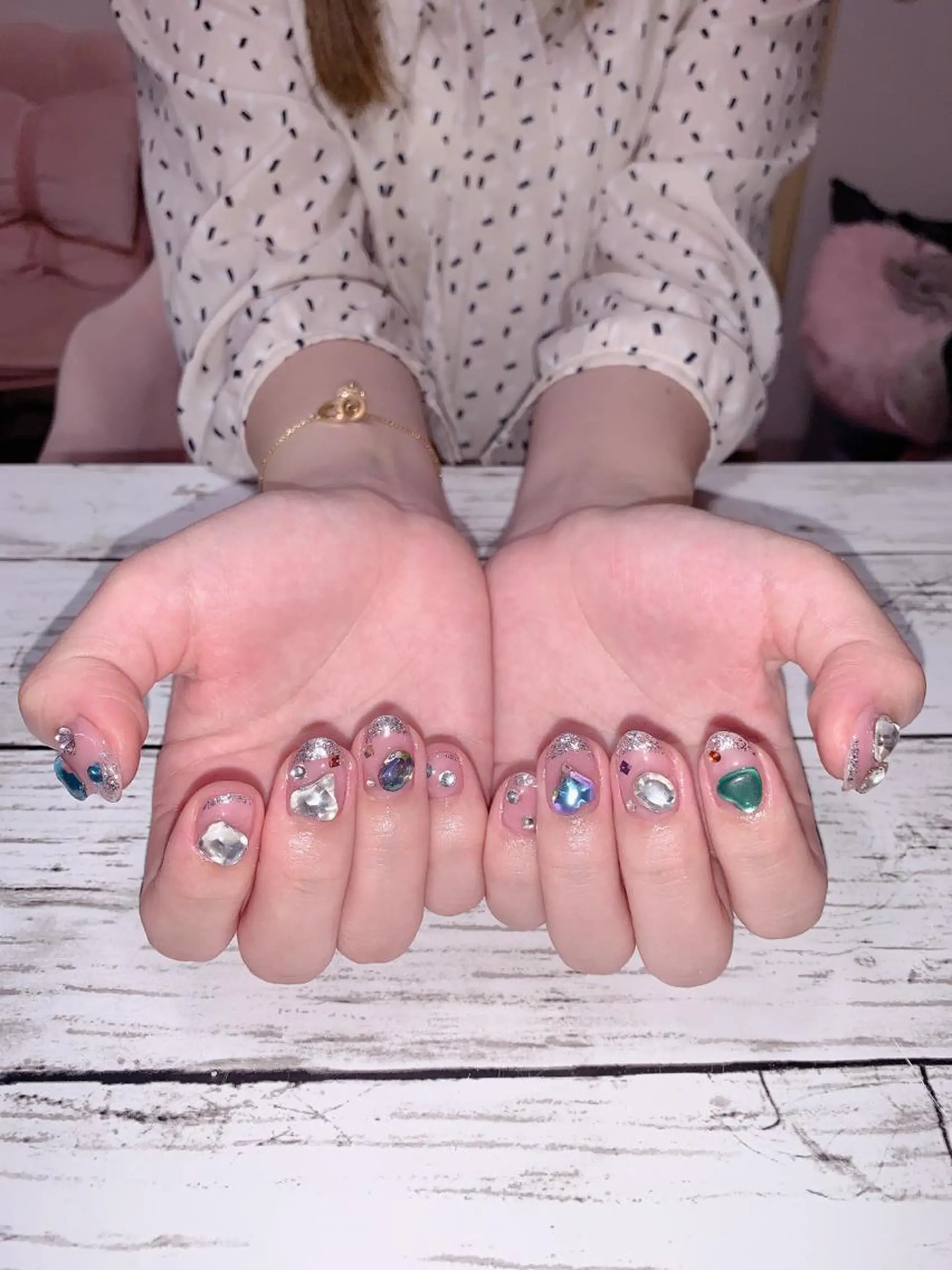 ネイル ゆず秋葉原 Vickyのネイルデザイン