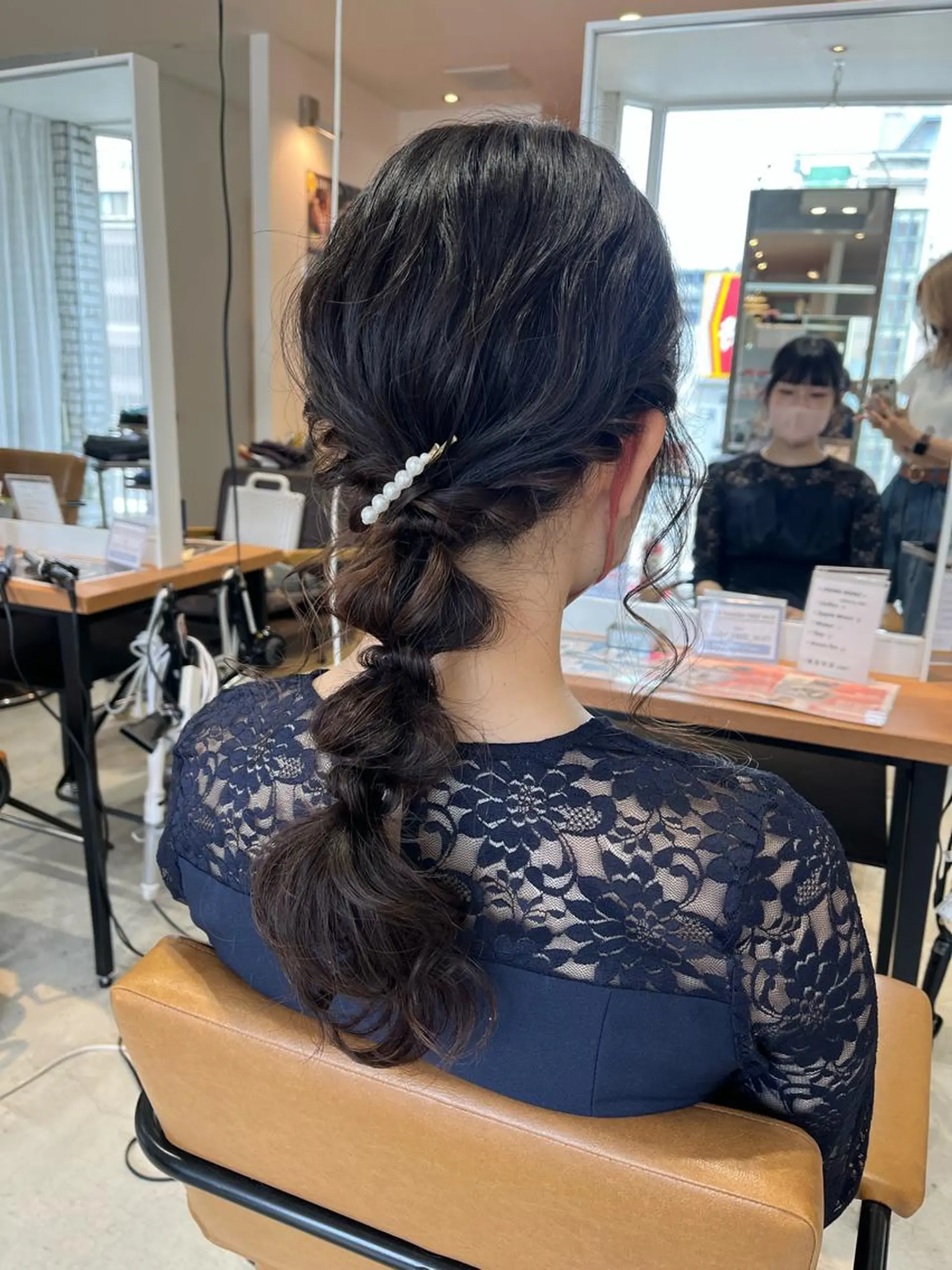 ヘアアレンジ カット u n aのヘアスタイル