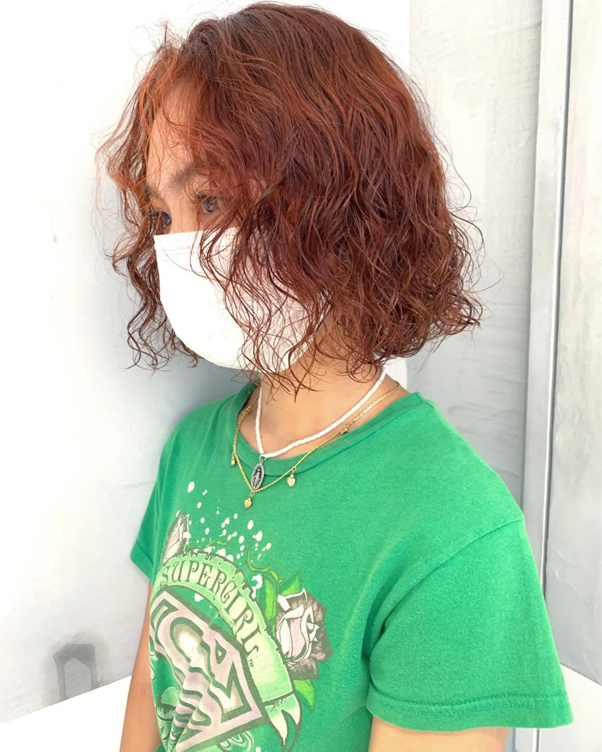 ショート カラー minami🪷 暖色カラーのヘアスタイル