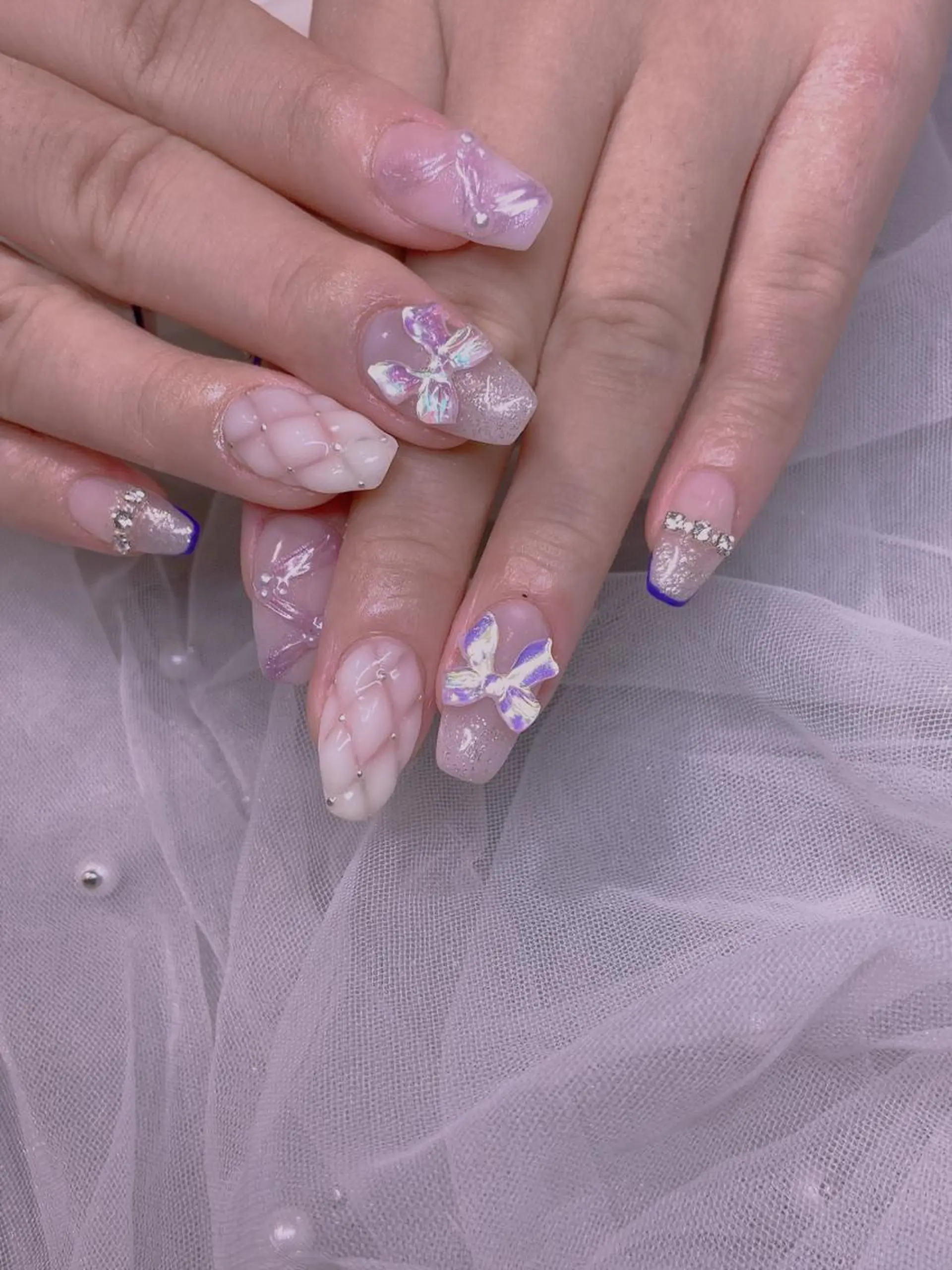 ネイル 長さだし専門店 M2　rikaのネイルデザイン