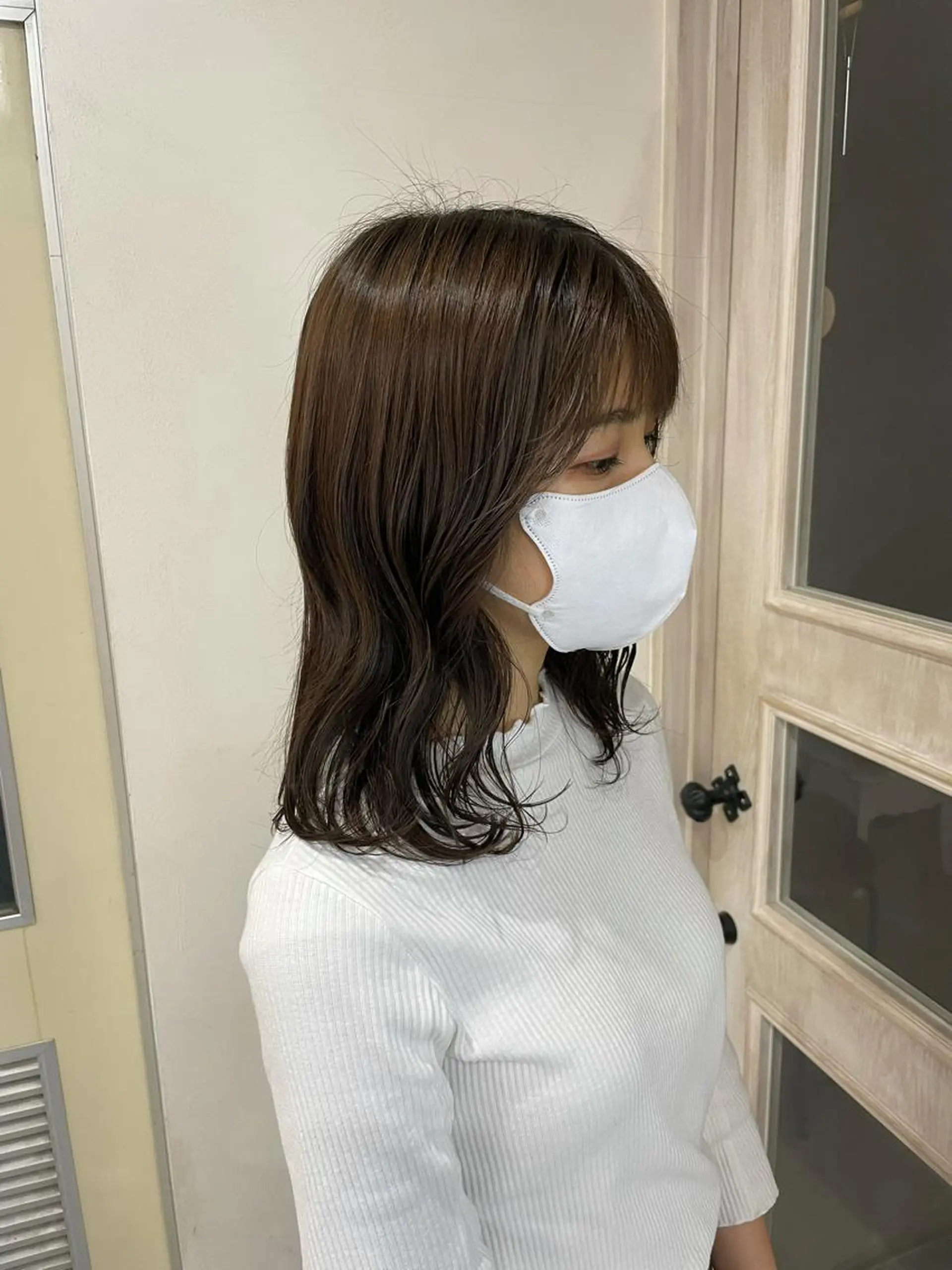 ミディアム akane .のヘアスタイル