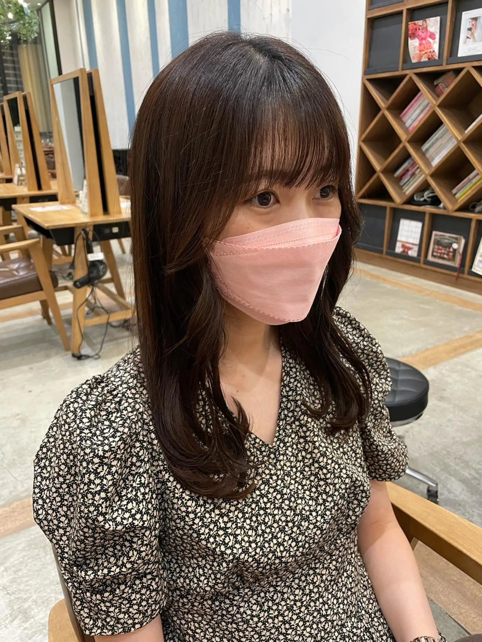 ロング OAK 学芸大学所属・秋葉萌　透明感カラー /レイヤー/ボブ♡のヘアスタイル