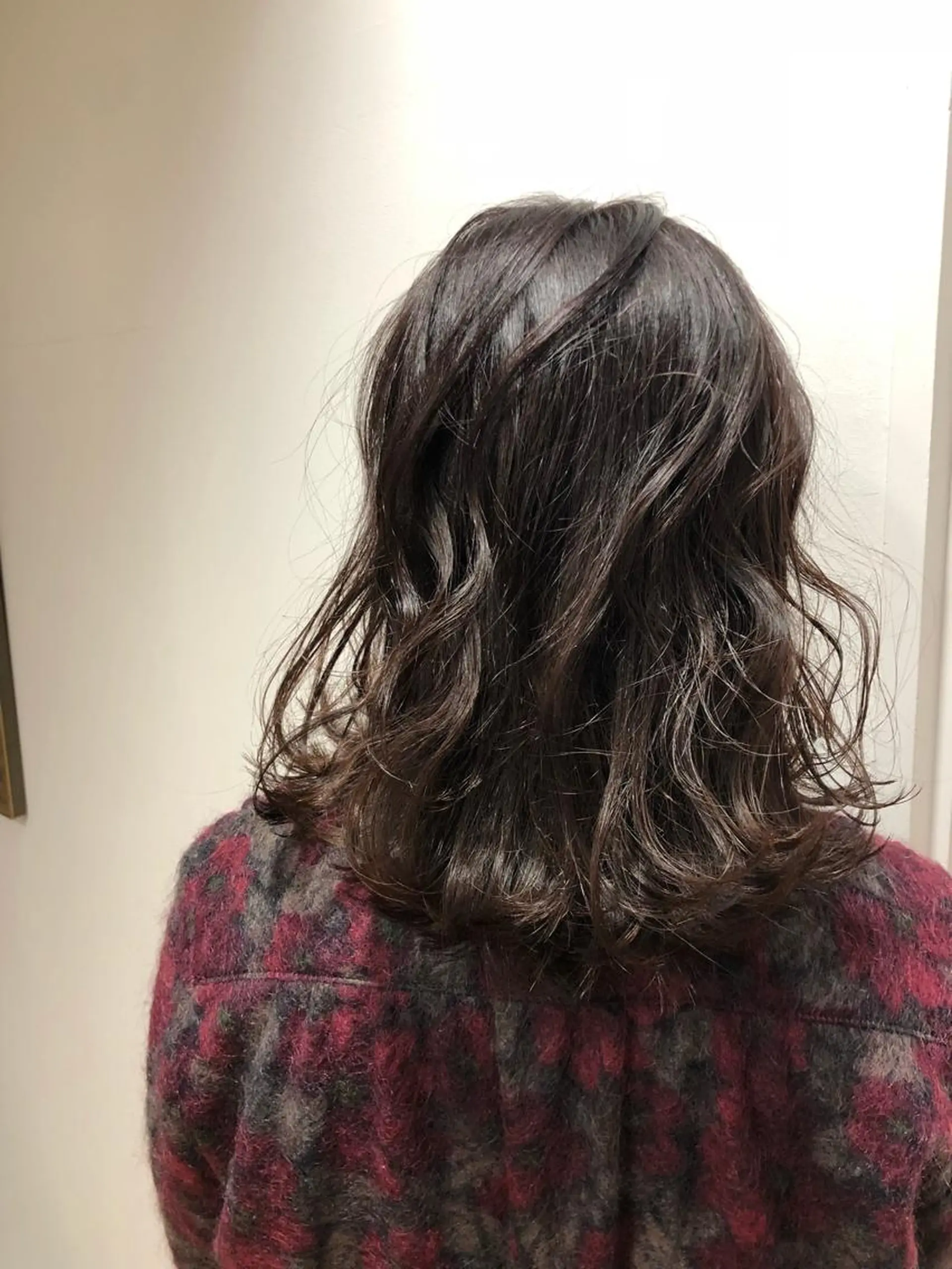 ミディアム アッシュ 新宿/韓国メンズ RIKUパーマのヘアスタイル