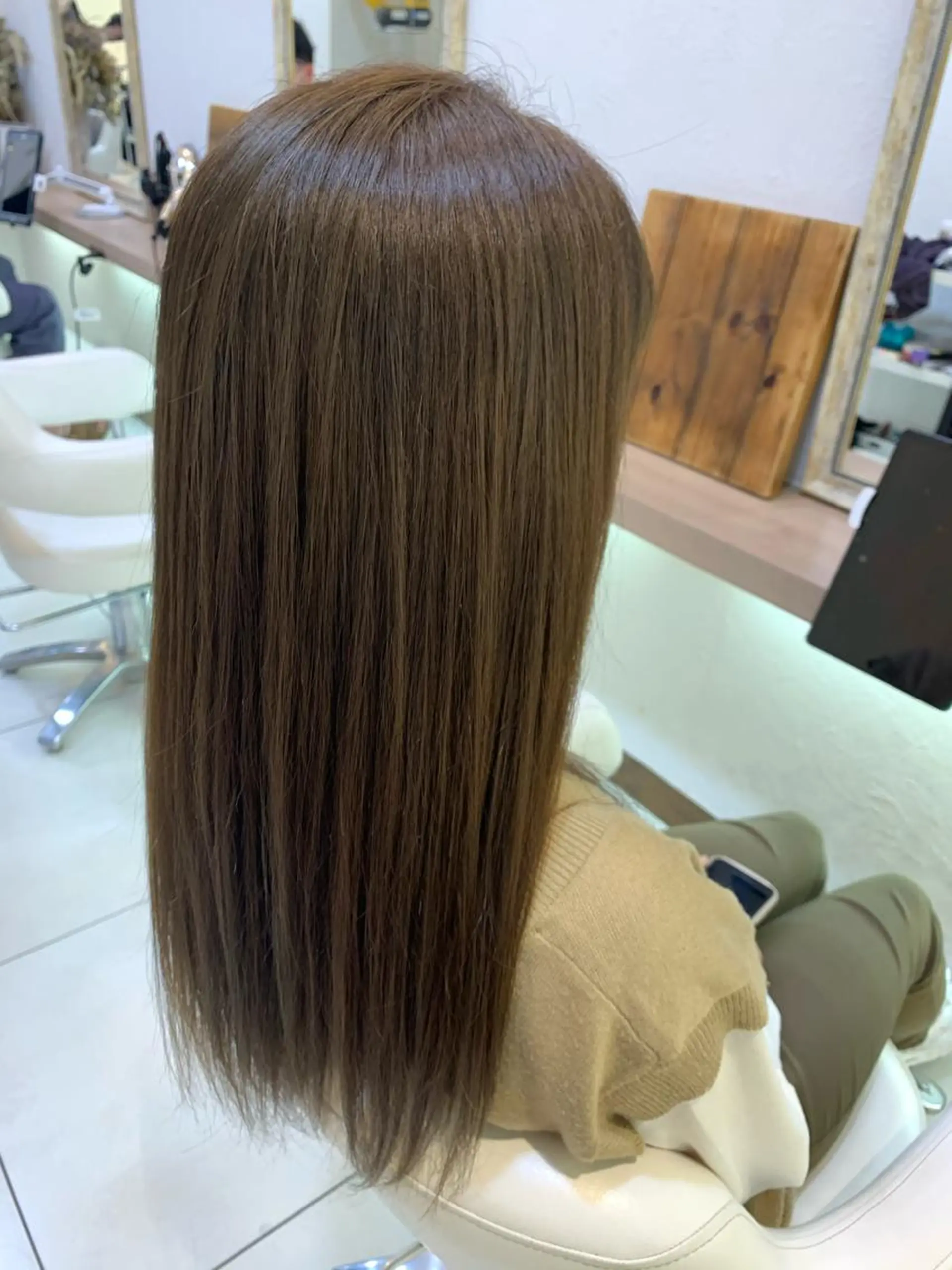 ロング カラー 似合わせカラー/艶 髪質改善/ヨシザキのヘアスタイル