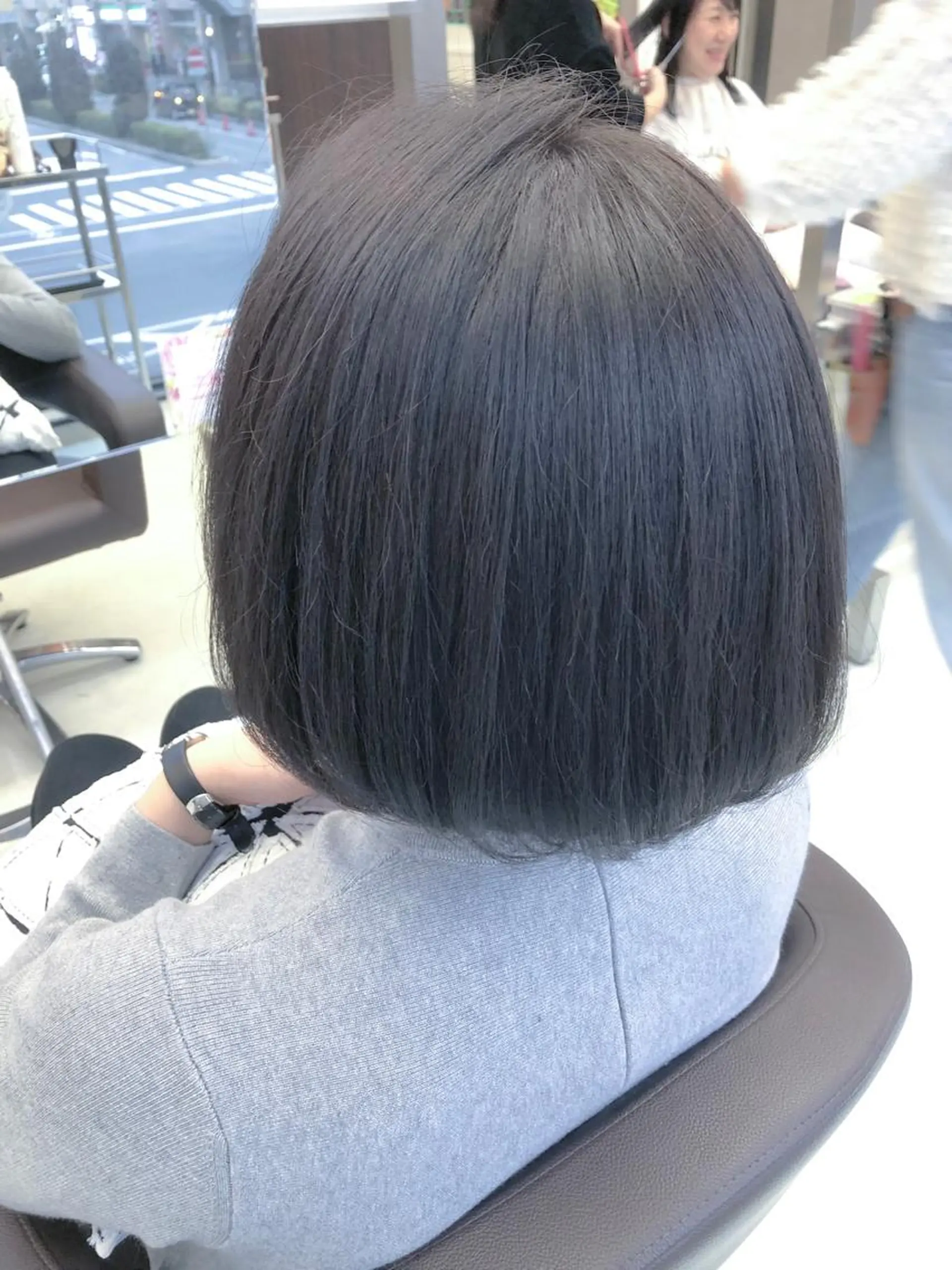 ミディアム アッシュ アッシュグレー un所属・un 溝の口 伊豆本のマツエク・マツパデザイン