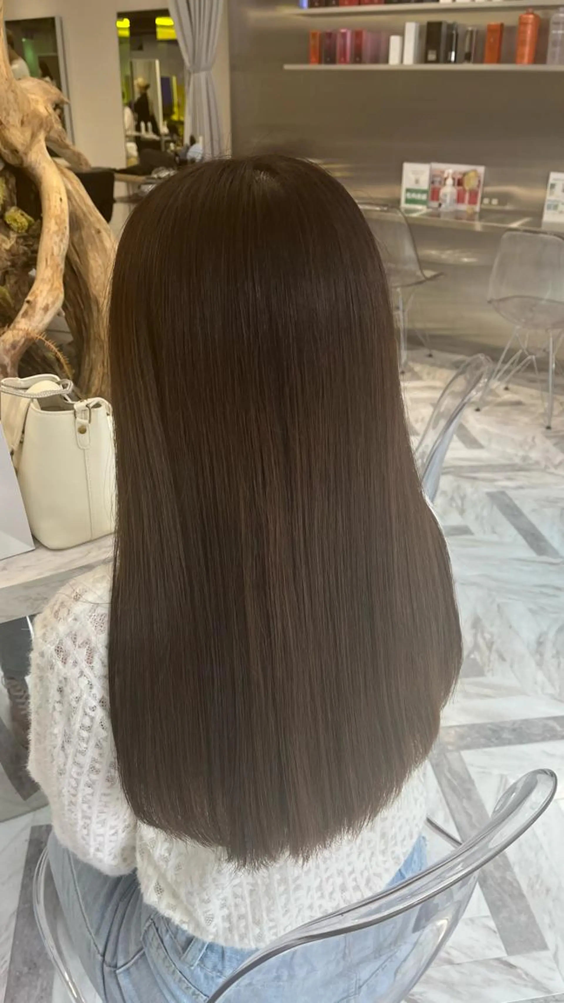 ロング 髪質改善 トリートメント mai🤍縮毛酸性ス トレート/アイリストのヘアスタイル