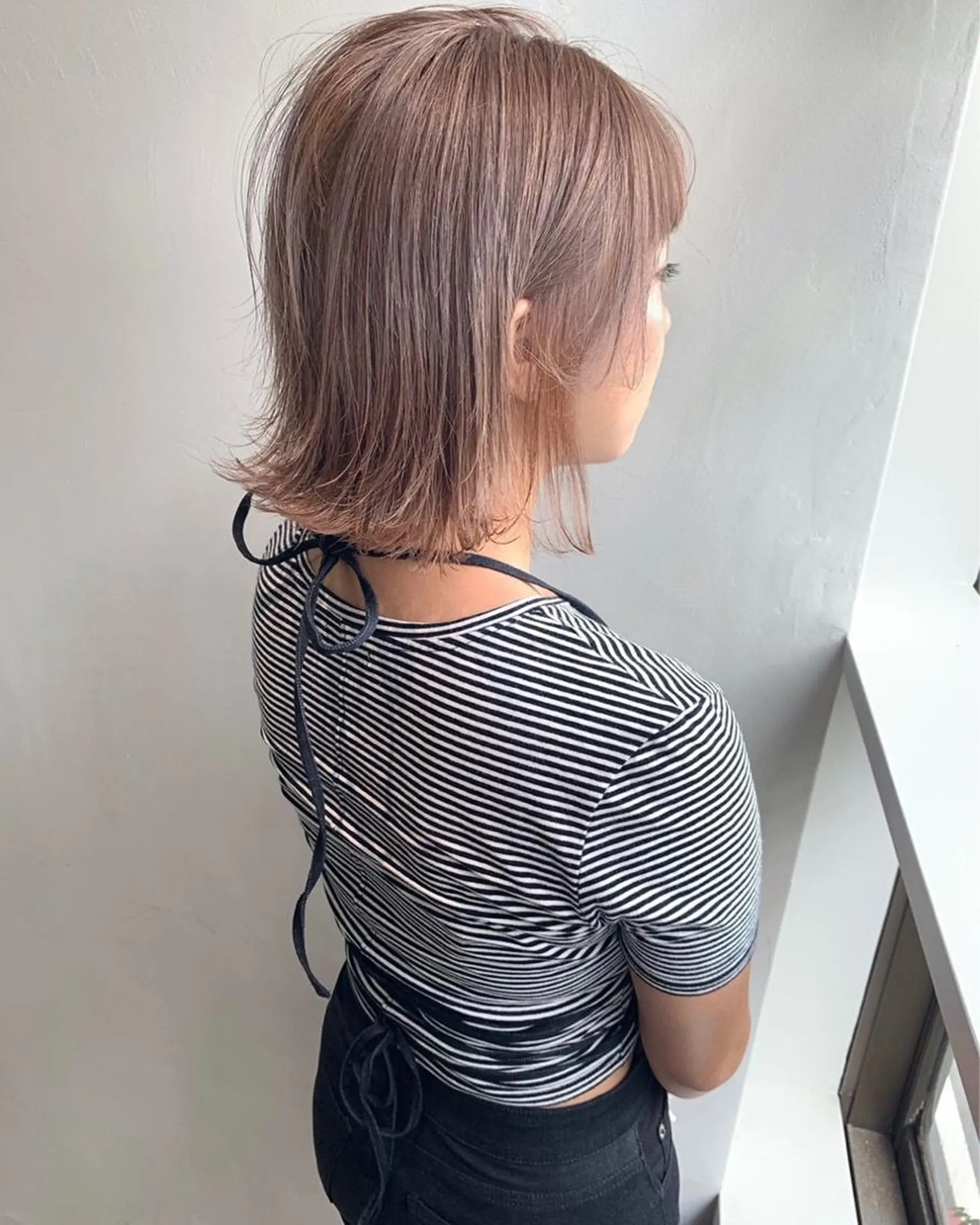 ミディアム ヘアカラー トリートメント sungoose サングースのヘアスタイル