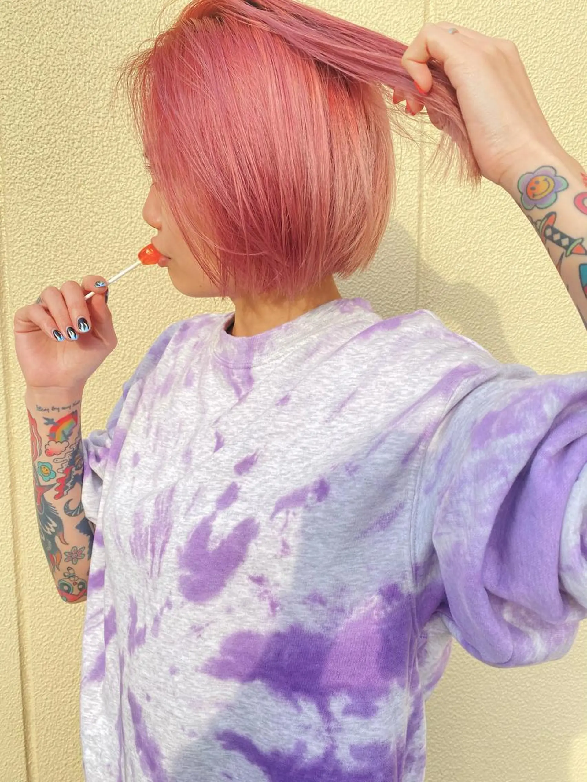 ショート カラー 🌈🌸あおき みちる🌟💗のヘアスタイル