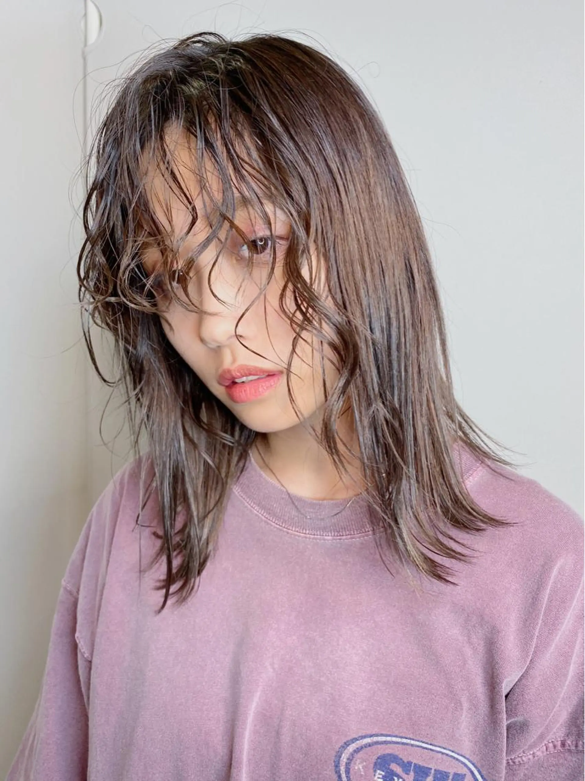 ミディアム ミディアムパーマ grow所属・🧡YUKA🧡 渋谷/ﾌﾟﾙｴｸｽﾃのヘアスタイル