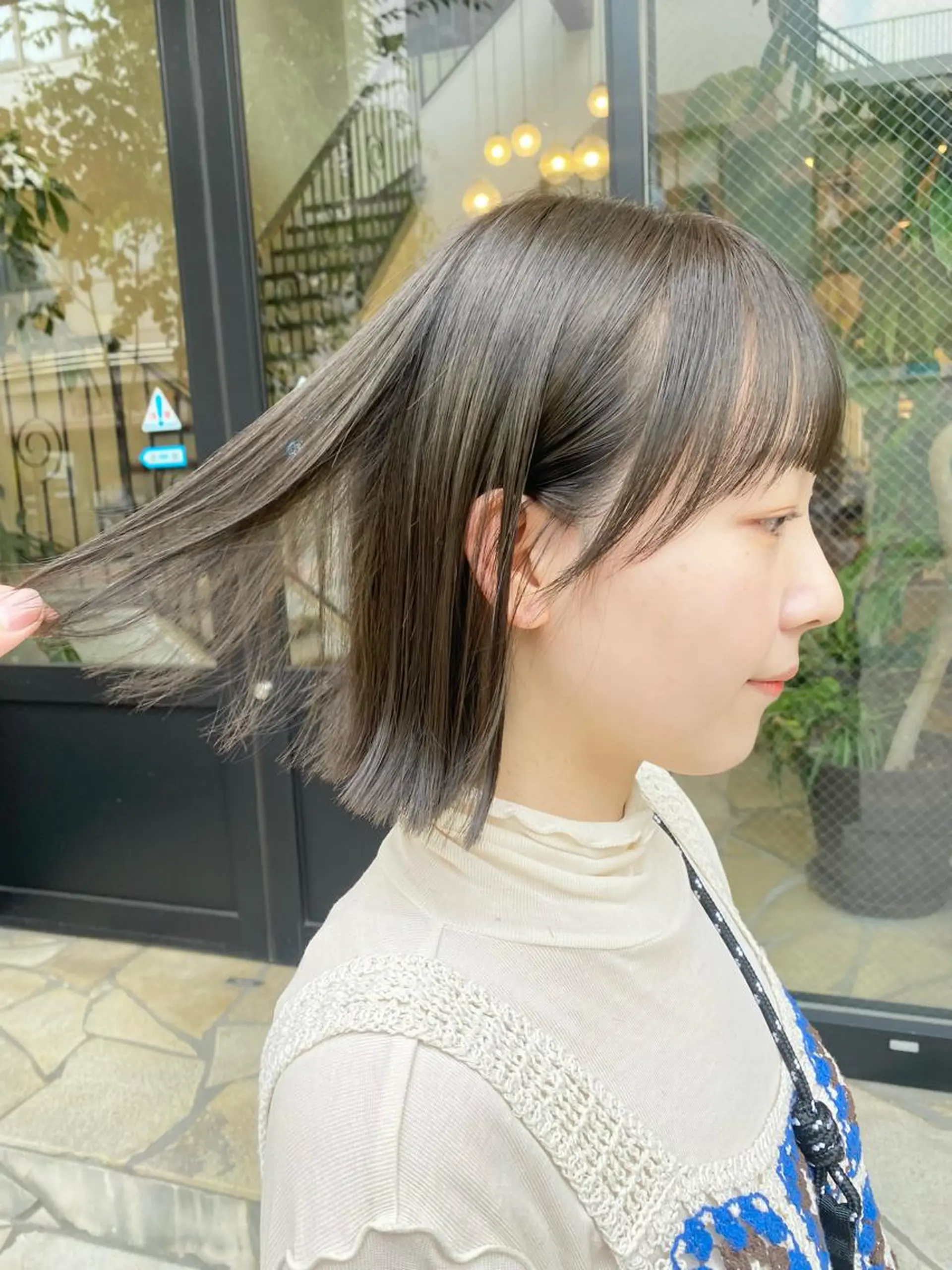 ミディアム COCOLOeAST所属・yumeno🫧 ハイトーン/ボブ🕊のヘアスタイル