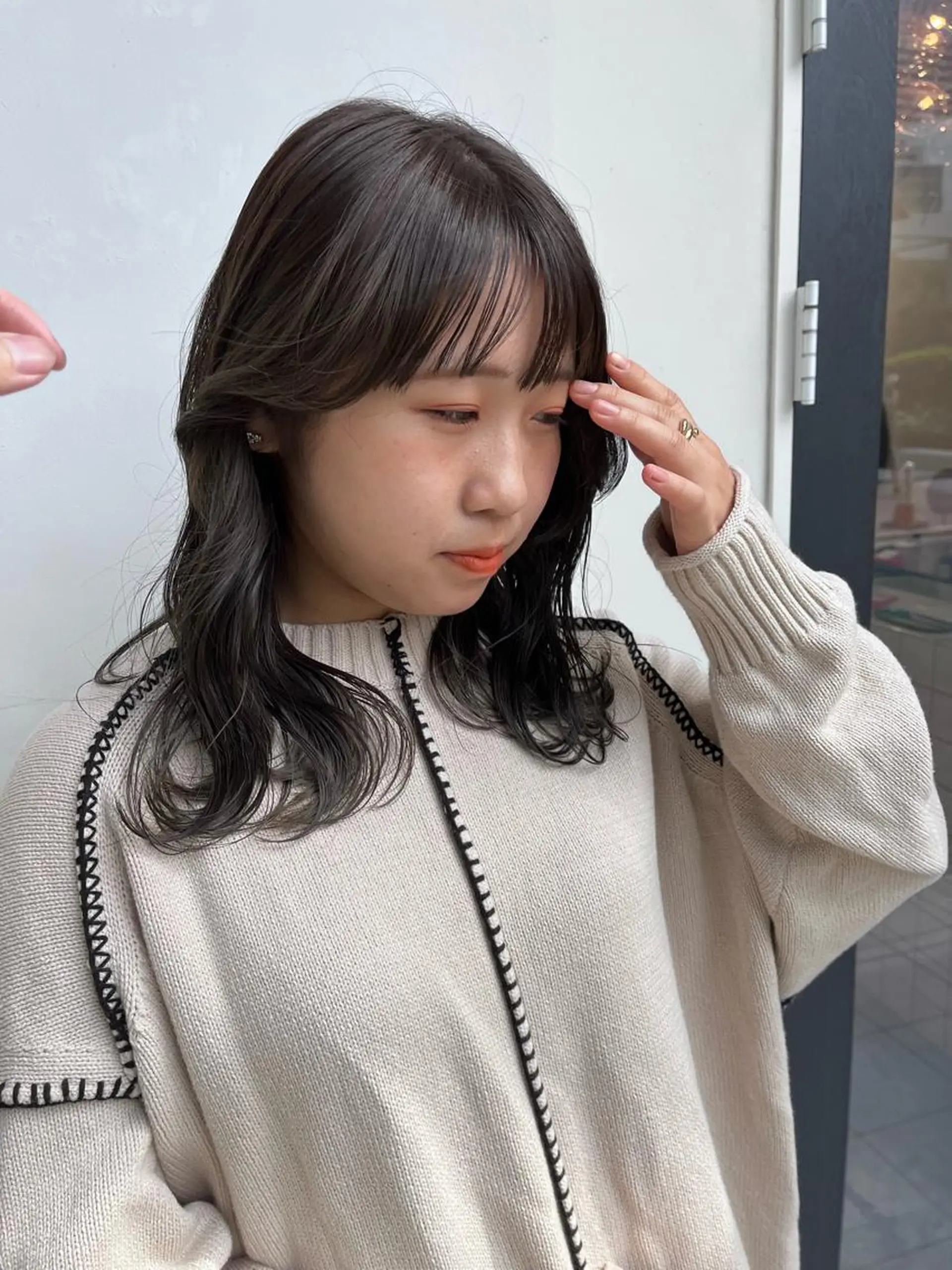 ミディアム カット ヘアカラー トリートメント トレンドヘア◎ 店長　清原佑太のヘアスタイル