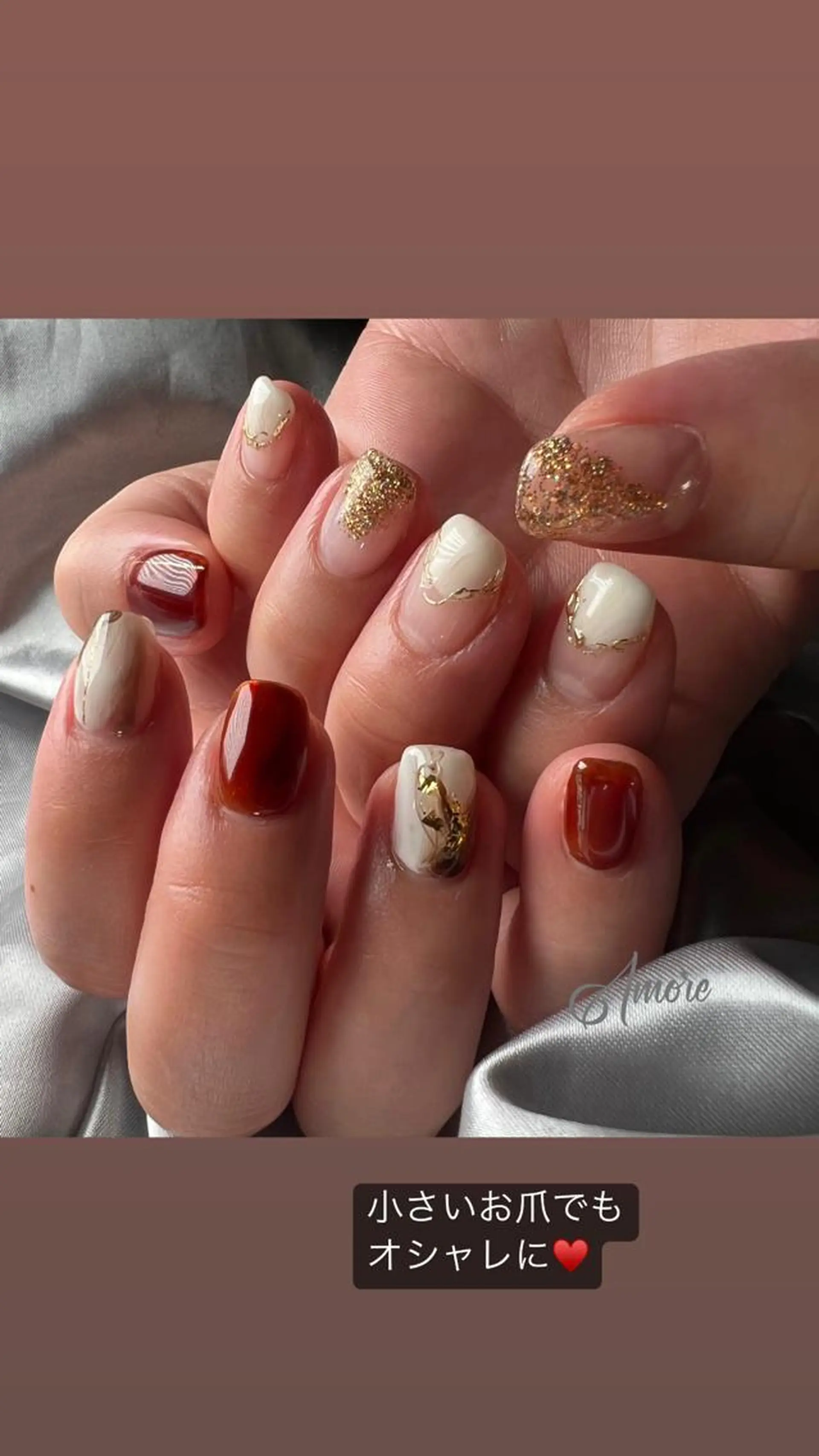 ネイル ジェルネイル ミラーネイル オフィスネイル パラジェル You kyehwaのネイルデザイン