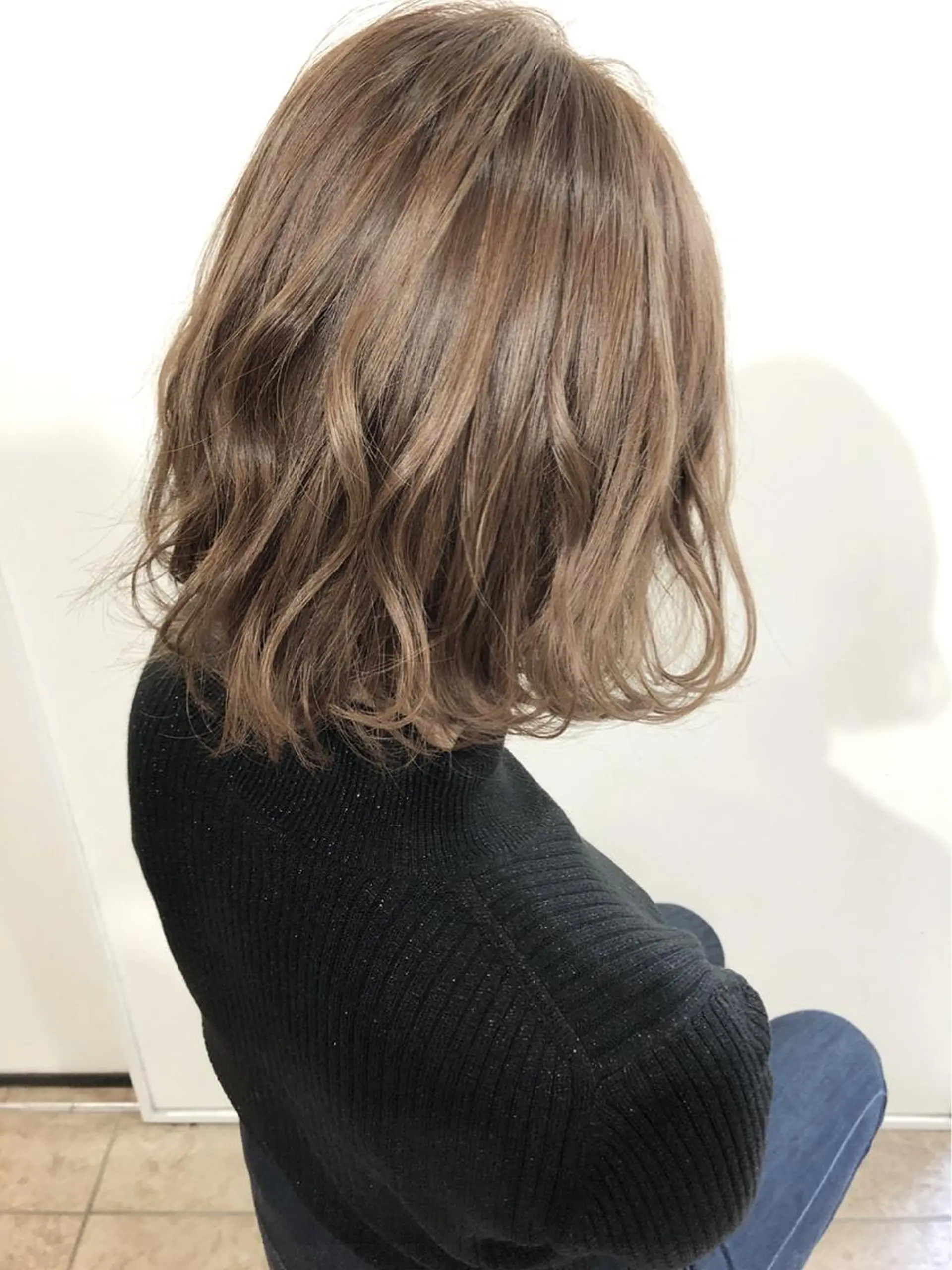カラー アッシュ ベージュカラー グラデーションカラー グレージュ ハイライトカラー reverie【レヴリー】所属・夜23時まで予約🉑 reverieあきらのその他イメージ