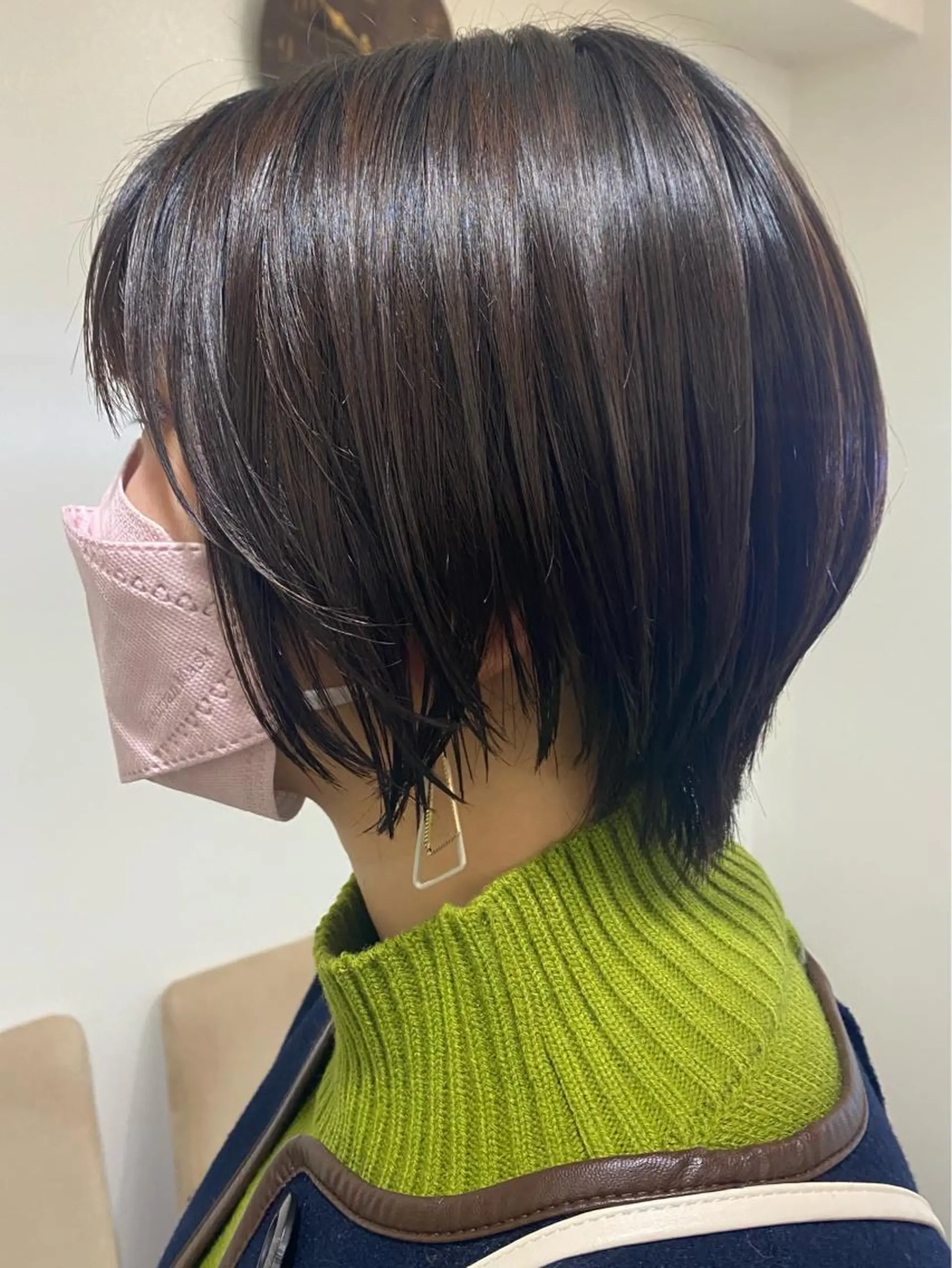 ショート カット ヘアカラー ambellir 山本伽椰のヘアスタイル