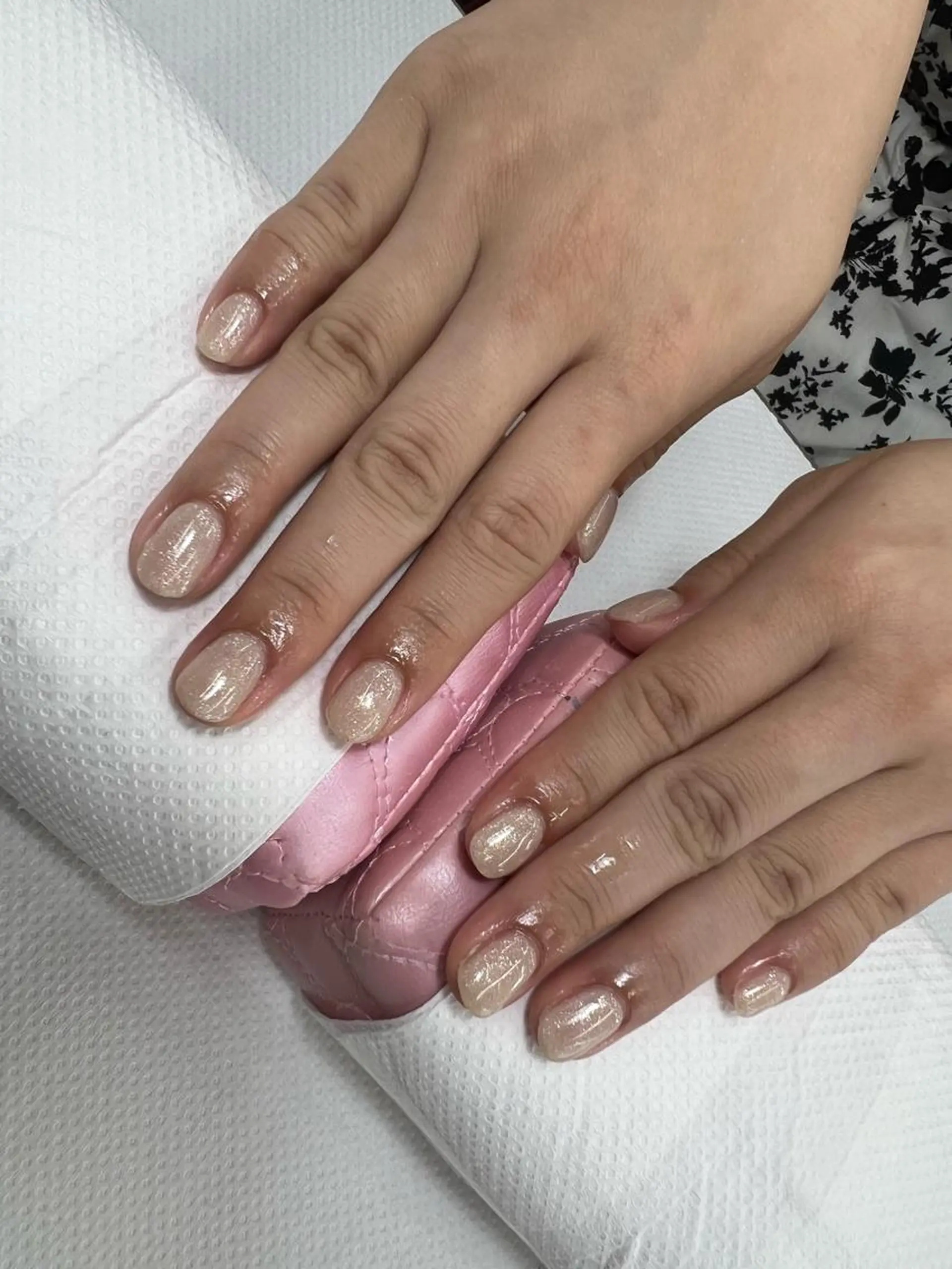 ネイル グラデーション ラメ(グリッター) ワンカラーネイル 【MAXKELLY】 Shiotaのネイルデザイン