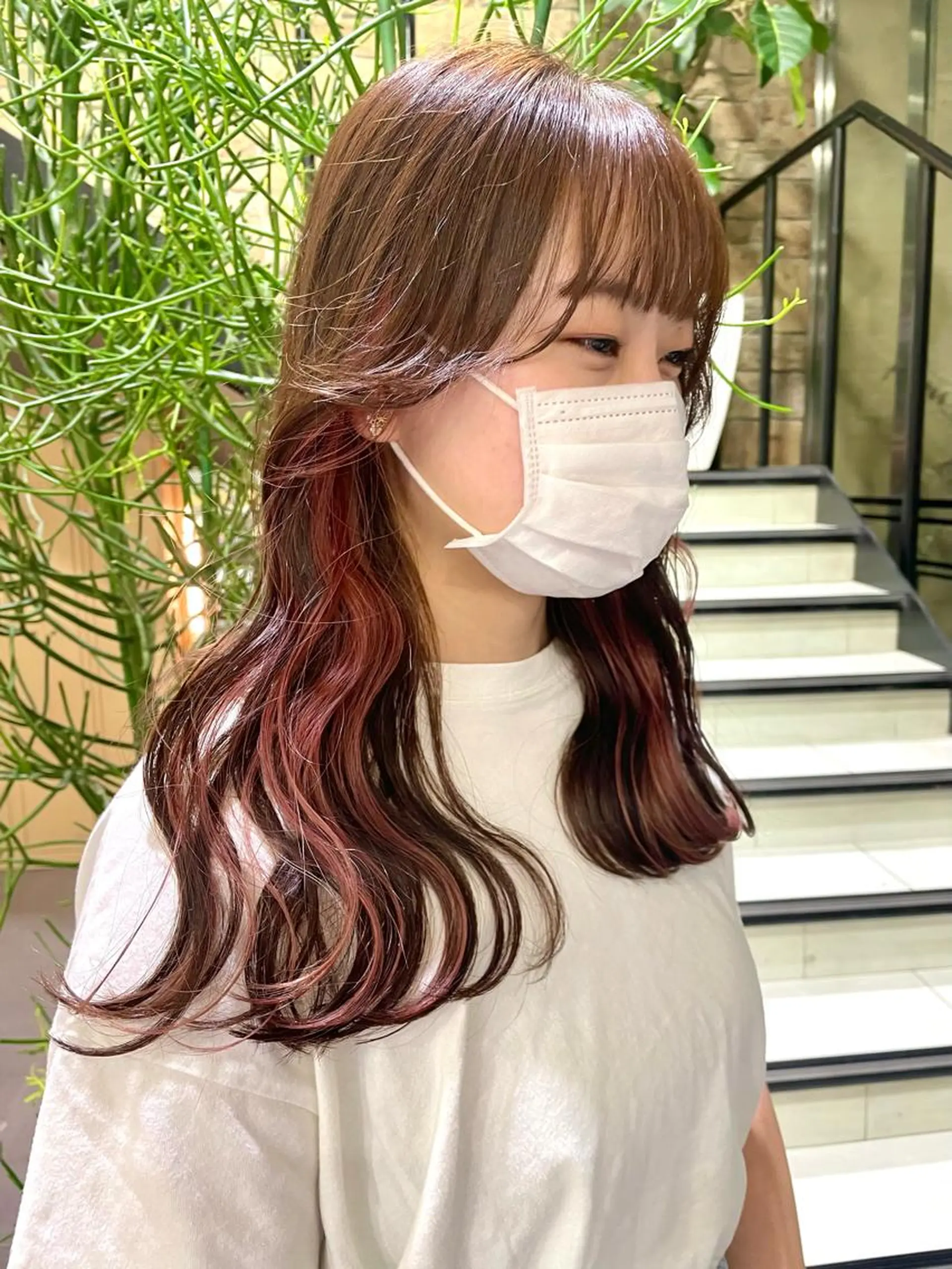 ショート 暖色ｶﾗｰ/ﾚｲﾔｰ ｶｯﾄ/Yunaのヘアスタイル