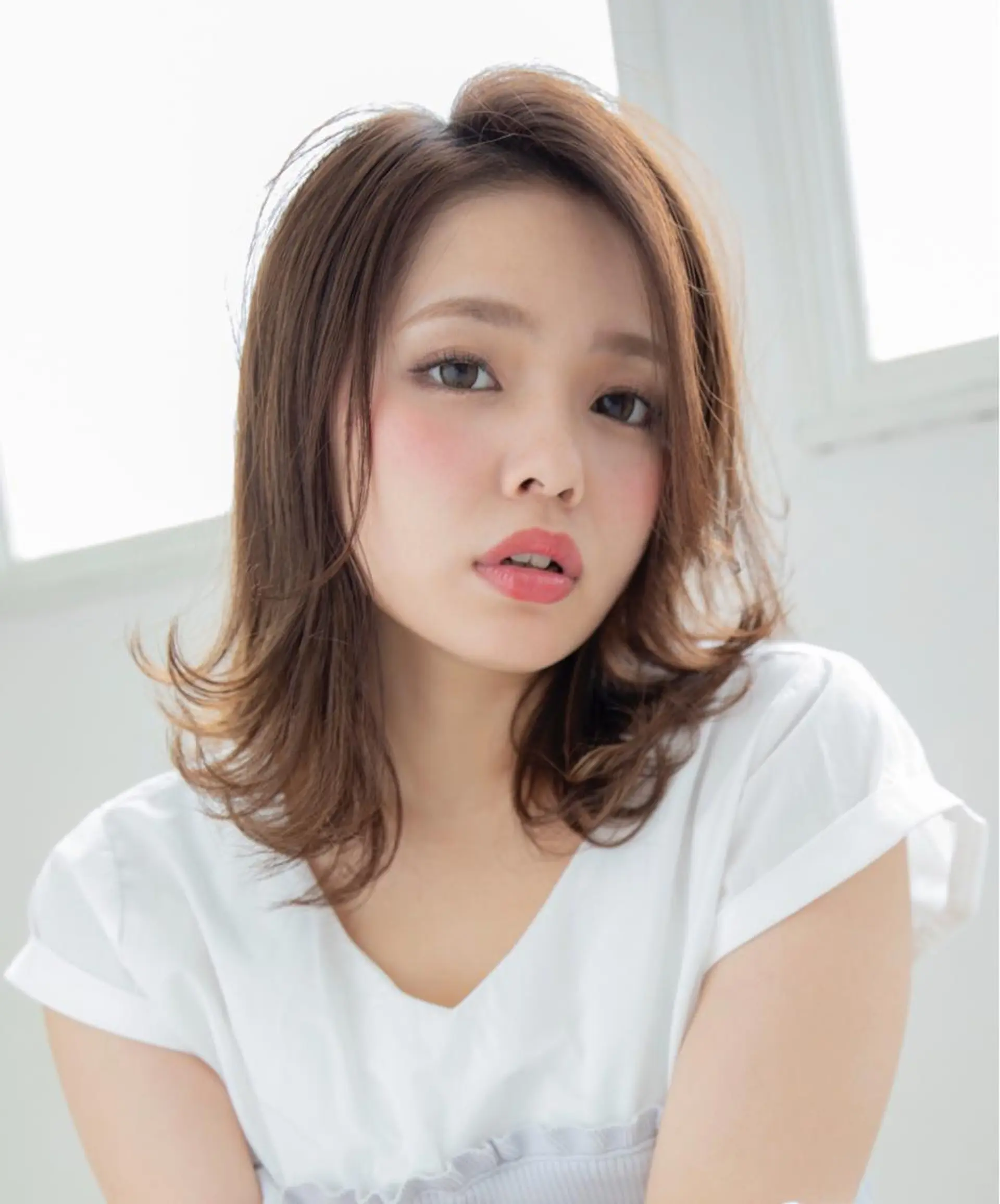 ミディアム カット ヘアカラー Colk ☆のマツエク・マツパデザイン