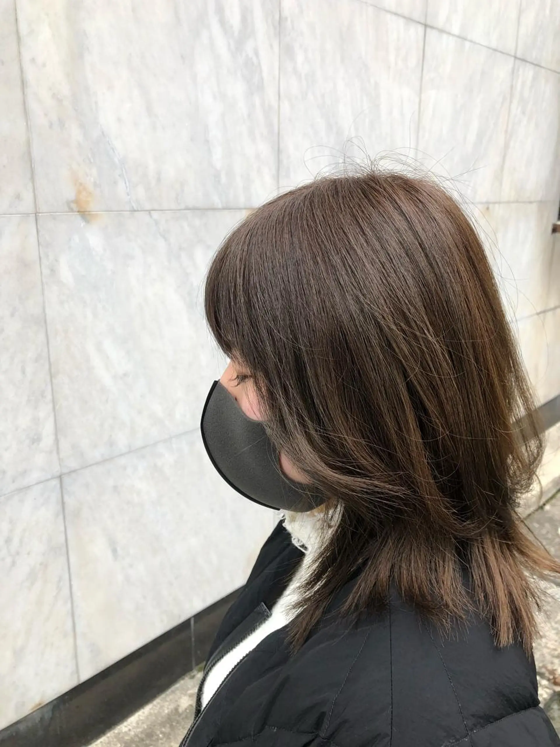 ミディアム 安永 将悟のヘアスタイル