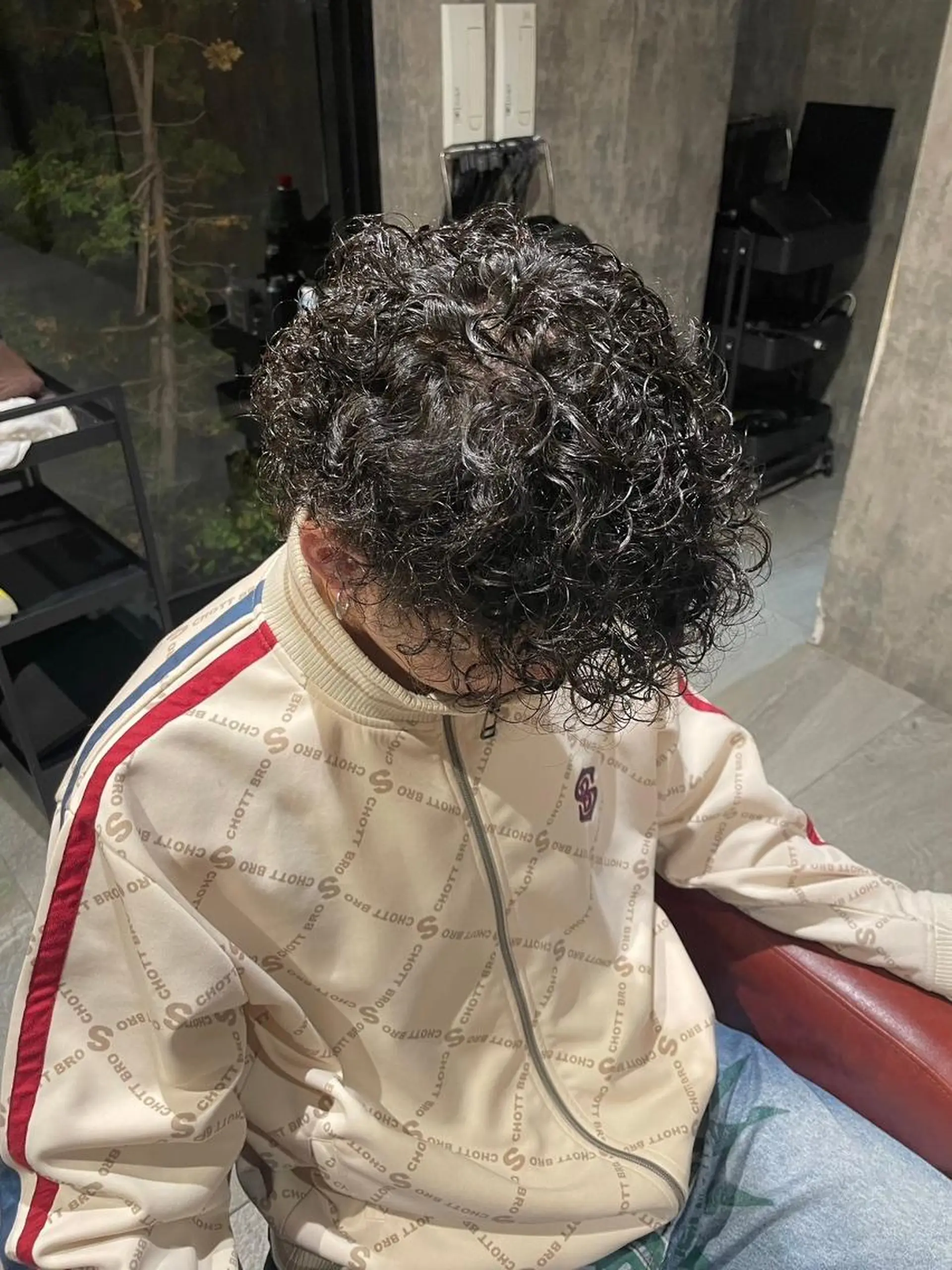 パーマ メンズ ショート メンズパーマ ツイストスパイラルパーマ スパイラルパーマ Earth Yuhiのヘアスタイル