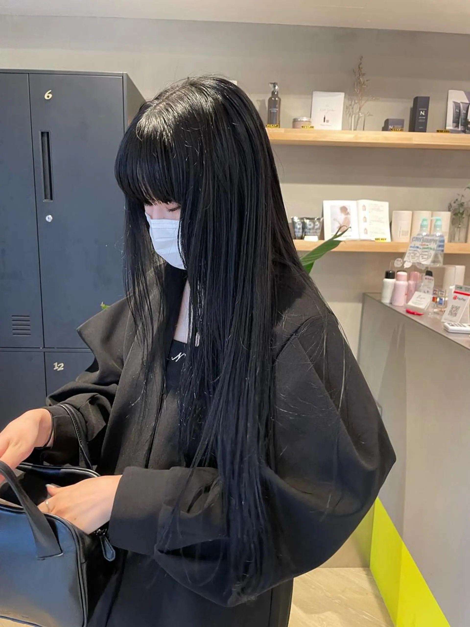 ロング カラー カット 縮毛矯正 SALOWIN下北沢所属・hazuki 🌝のヘアスタイル