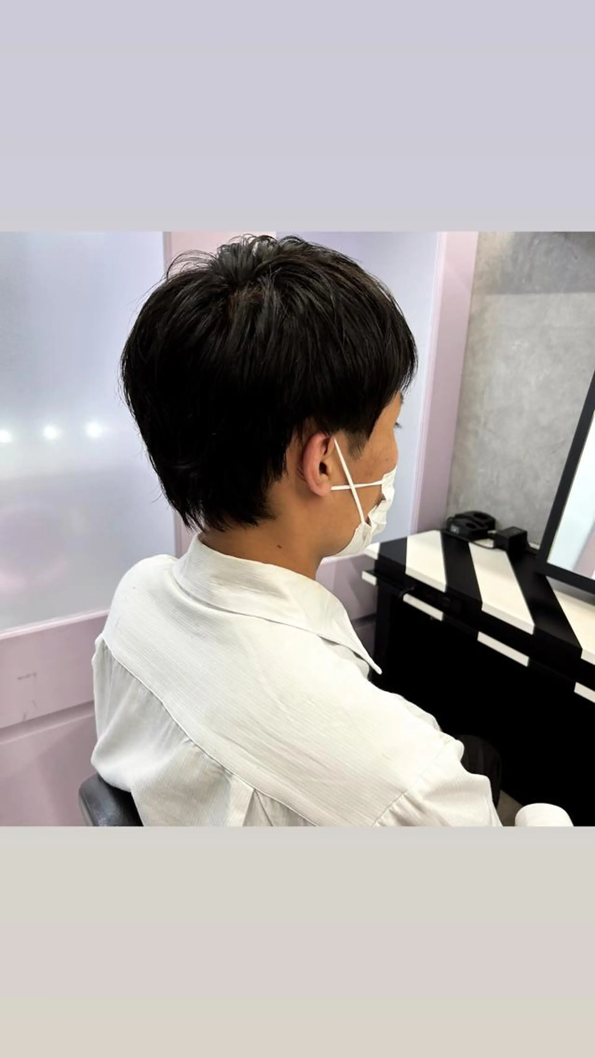 メンズ Hui.所属・縮毛矯正・髪質改善 特化 出納 直起のヘアスタイル