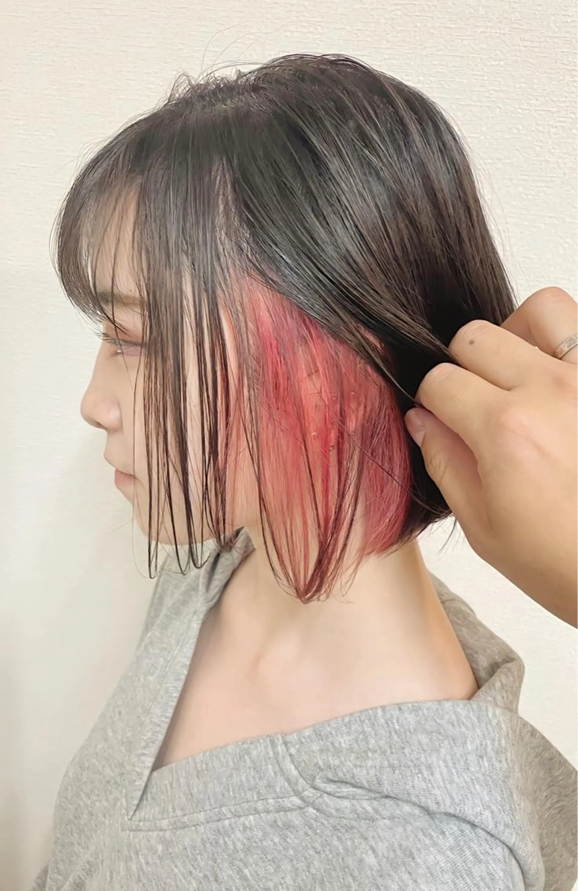 ショート カラー ケアブリーチ /髪質 改善/古橋圭史郎のヘアスタイル