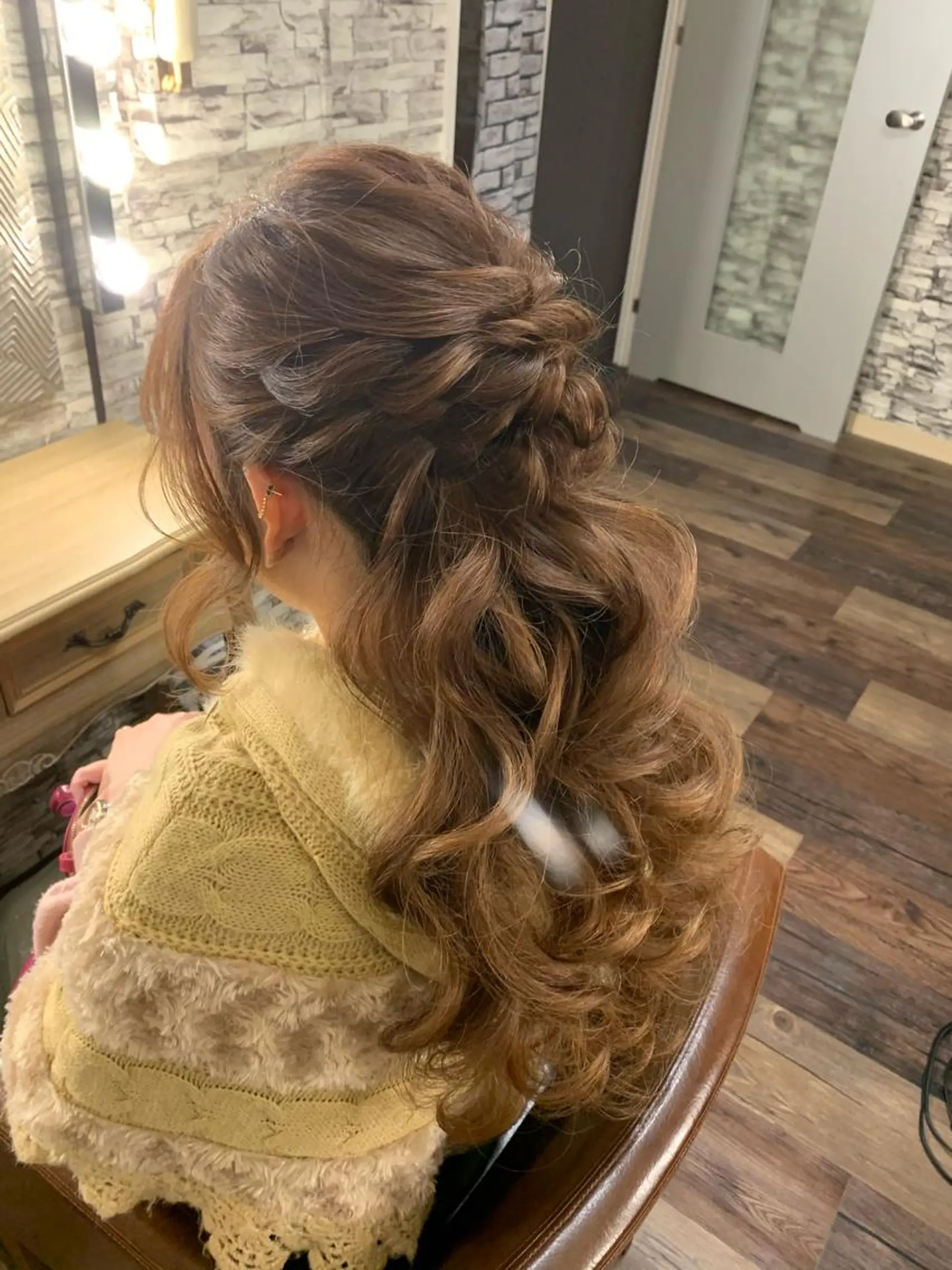 ロング ヘアアレンジ hair make  Lucciのヘアスタイル