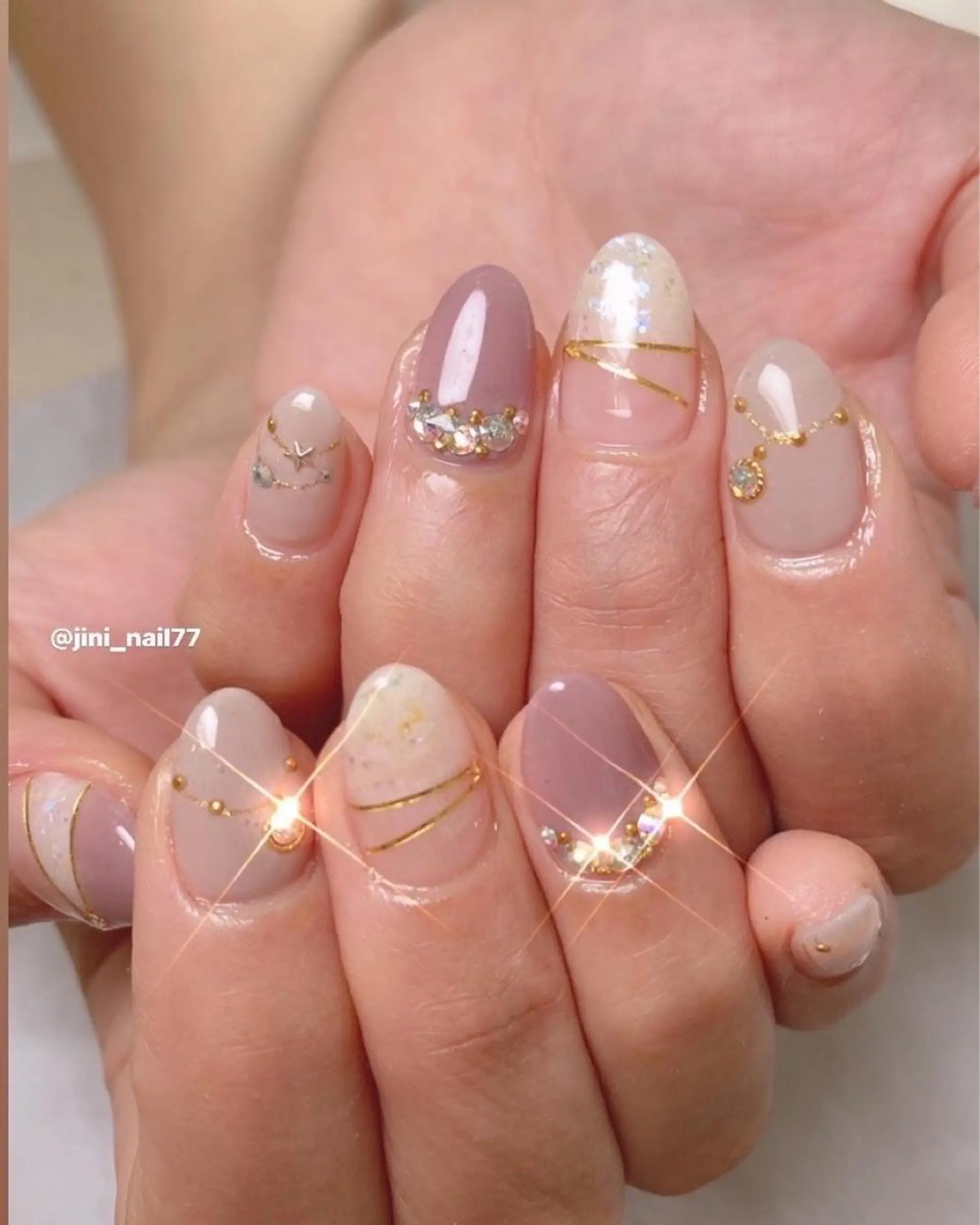ネイル ハンドネイル JINI NAIL所属・ジニ ネイルのネイルデザイン