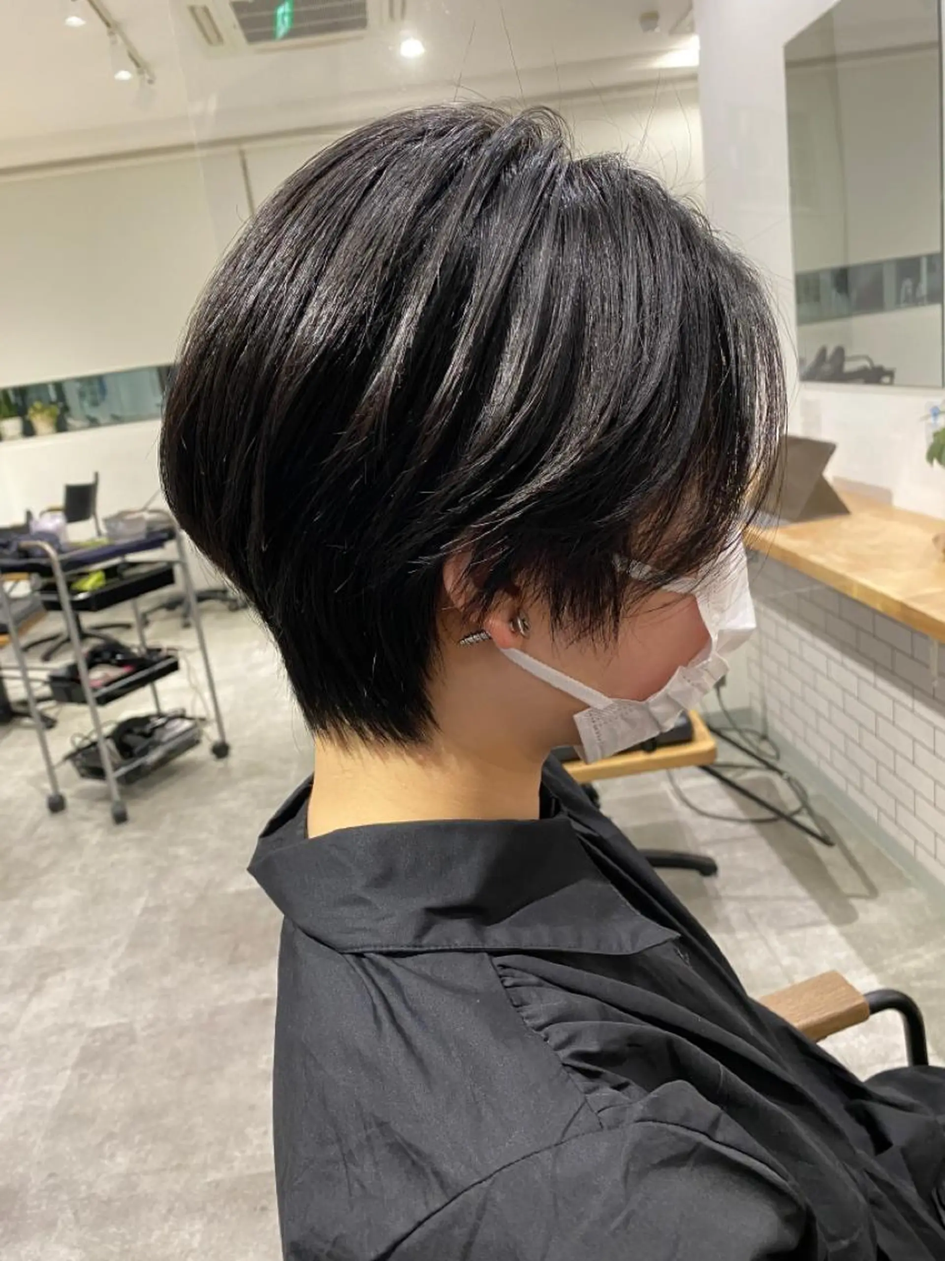 ショート ハンサムショート ショートヘア カット JILBLAN京都 ショート/ハイライトのヘアスタイル