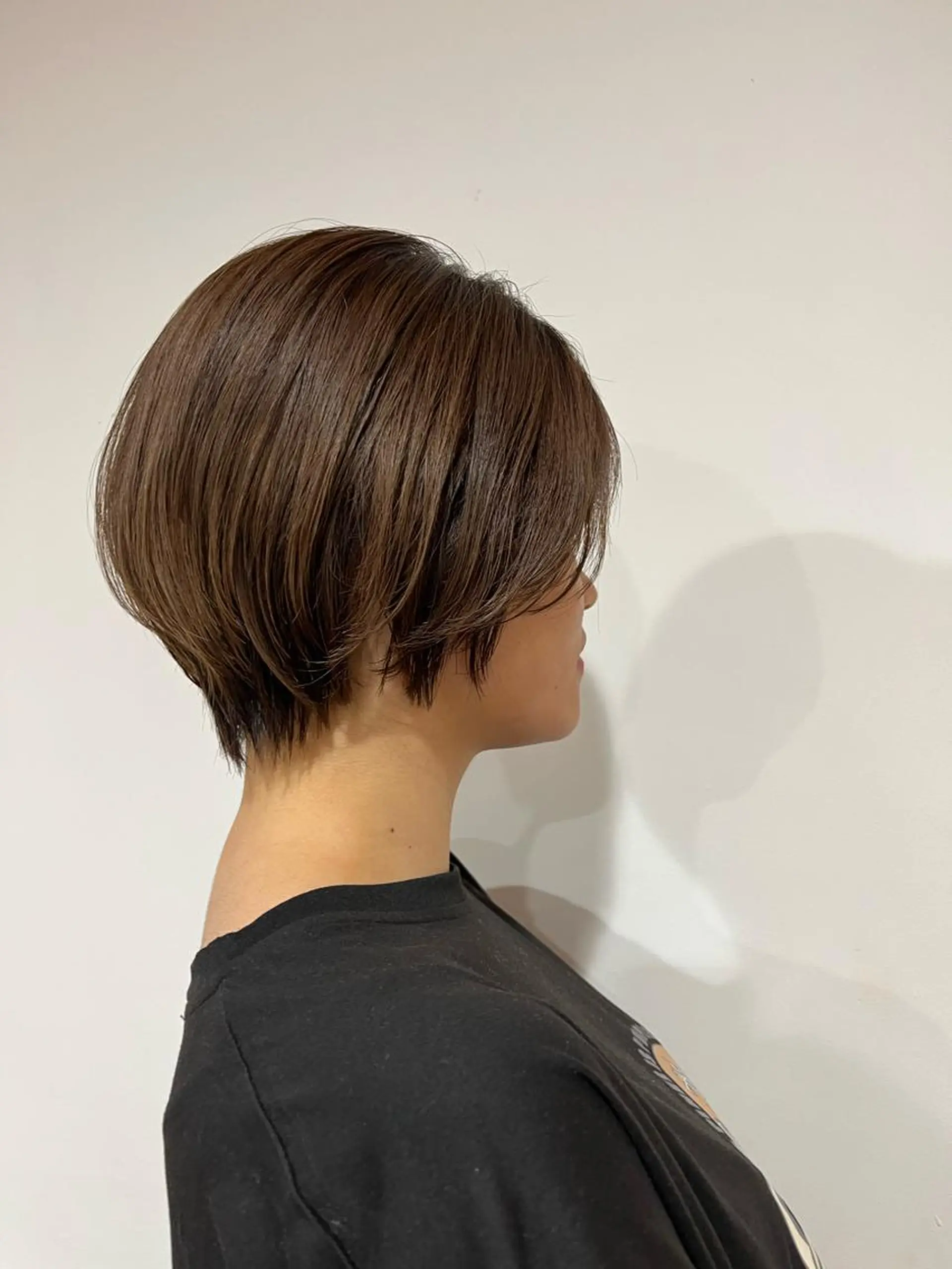 ショート 丸みショート ショートヘア 狩野 くるみのヘアスタイル