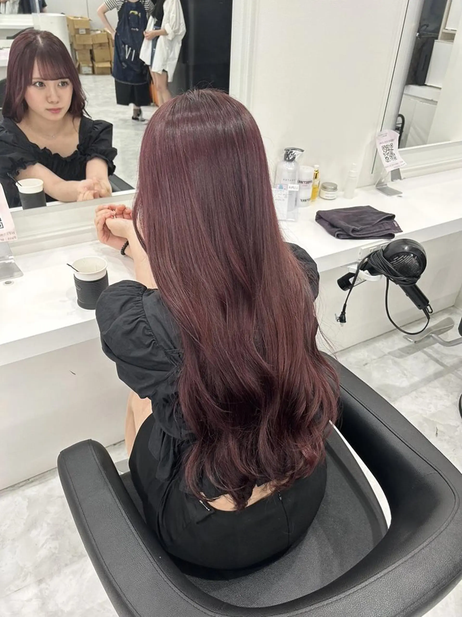 カラー 赤み消し透明感🩶 銀座Ryota🩶のヘアスタイル