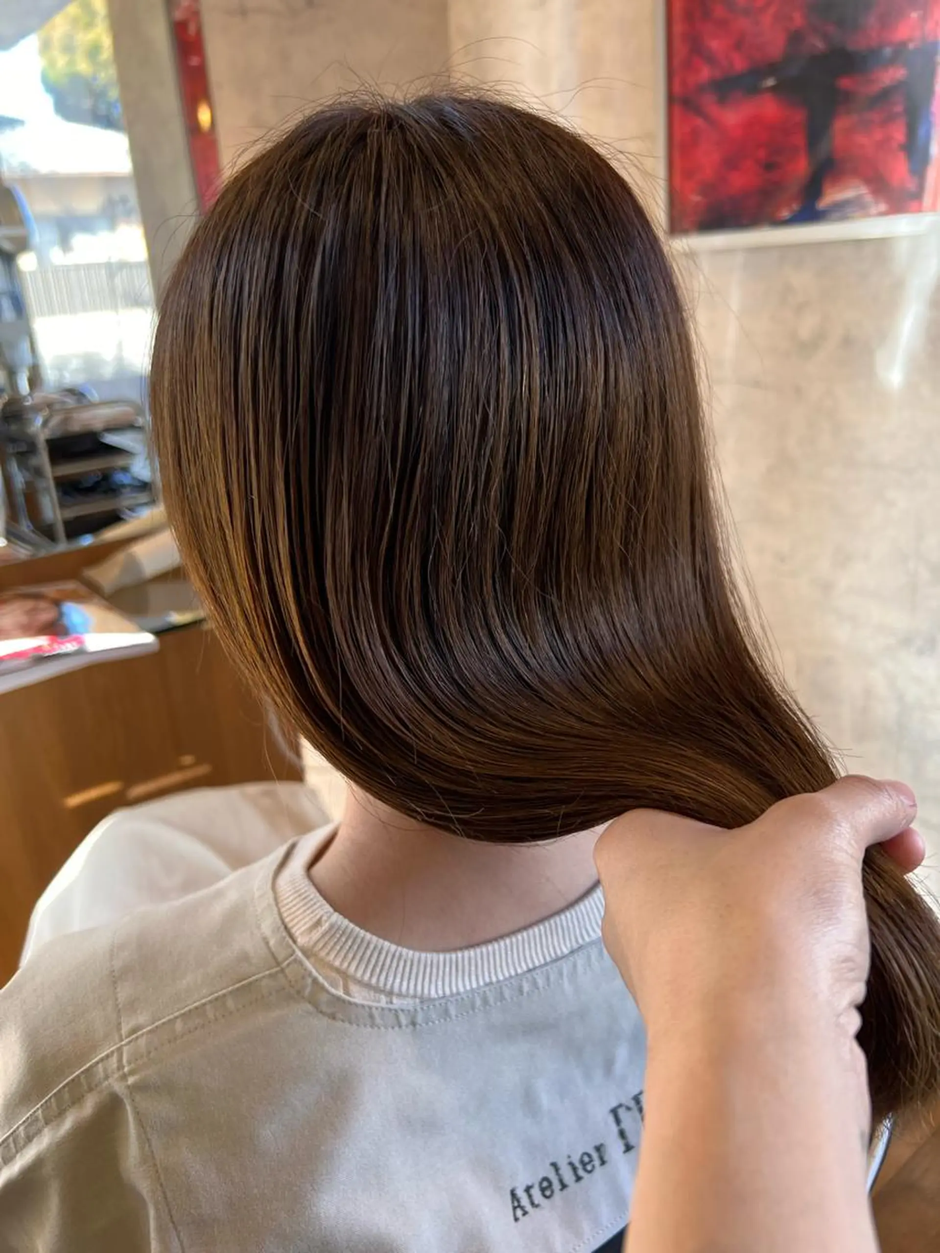 セミロング カラー 🌻井上 マリー🌻のヘアスタイル