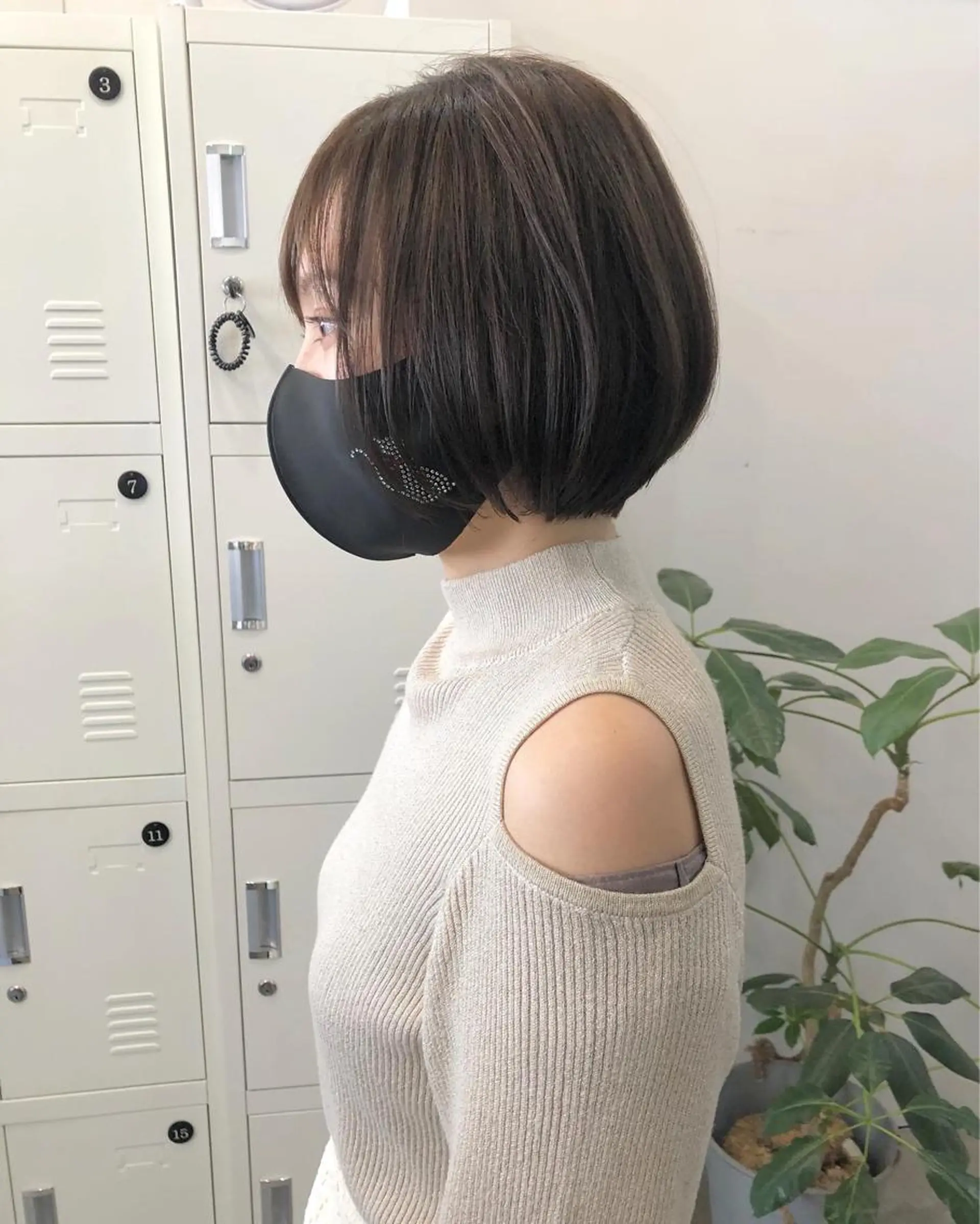ショート カラー ボブ/ミニボブ/ 立河今日子のヘアスタイル