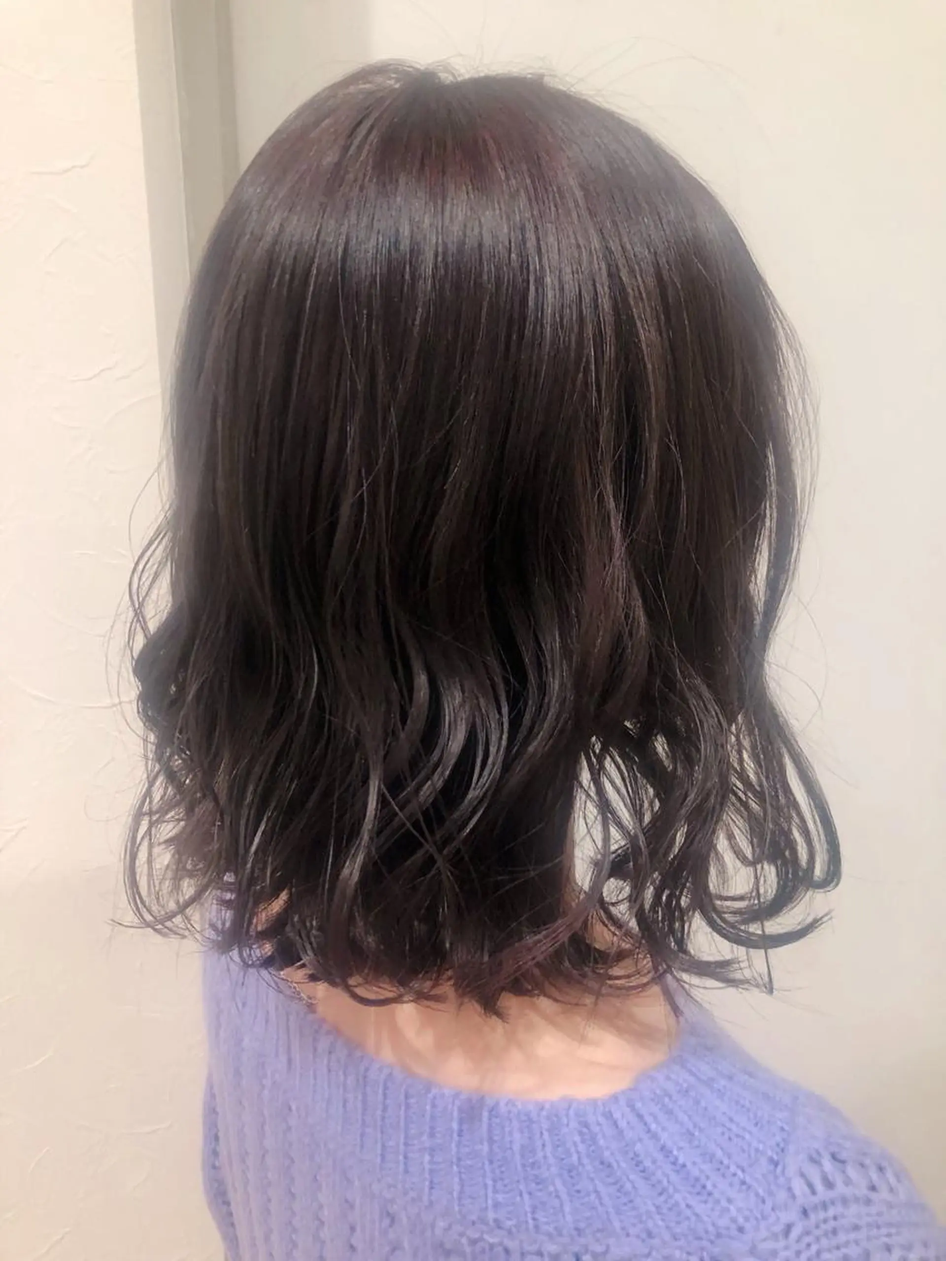 ミディアム カラー 韓国ヘア顔周りカット 艶髪ベージュtamaのヘアスタイル