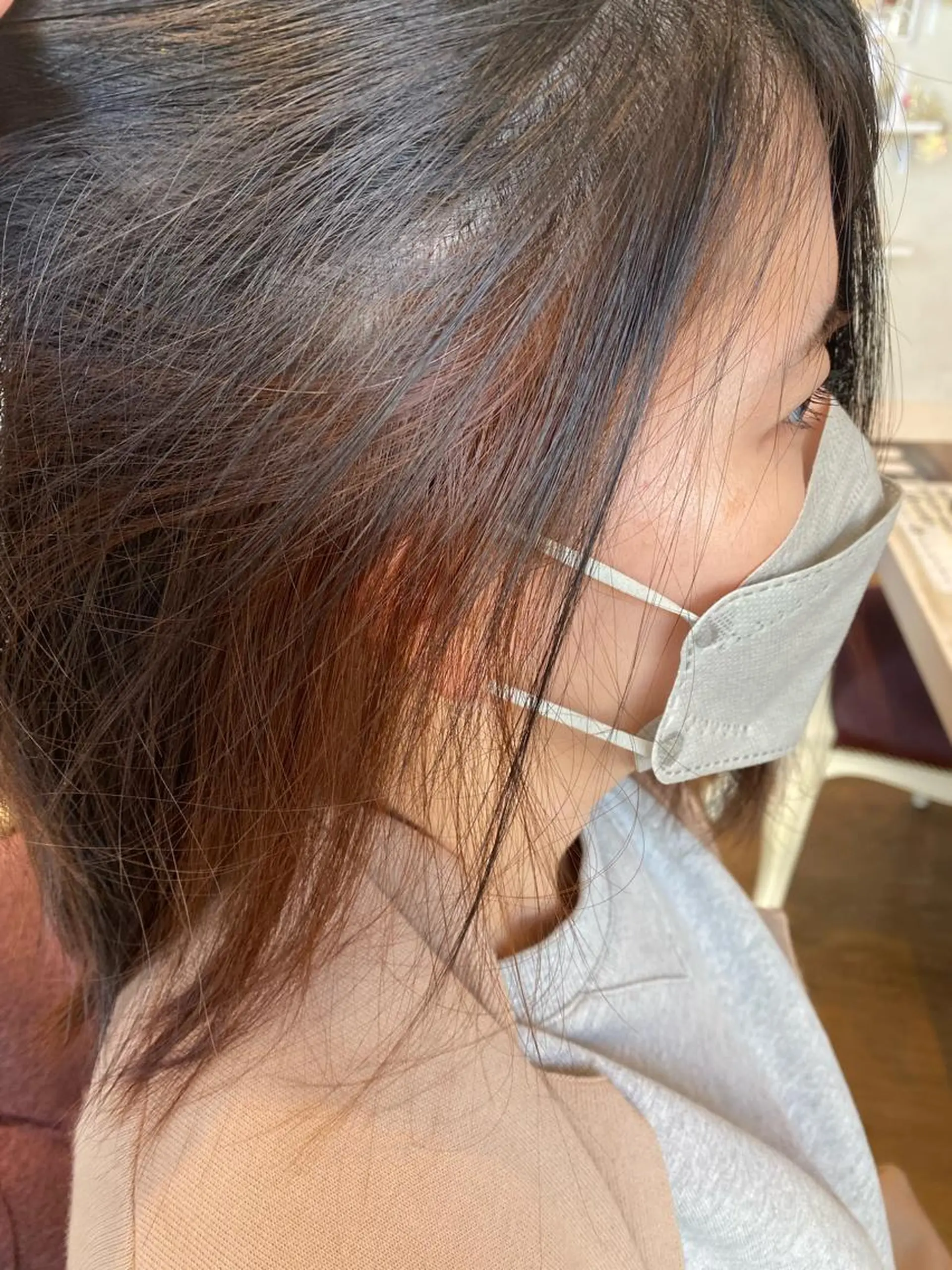 ミディアム あ いのヘアスタイル