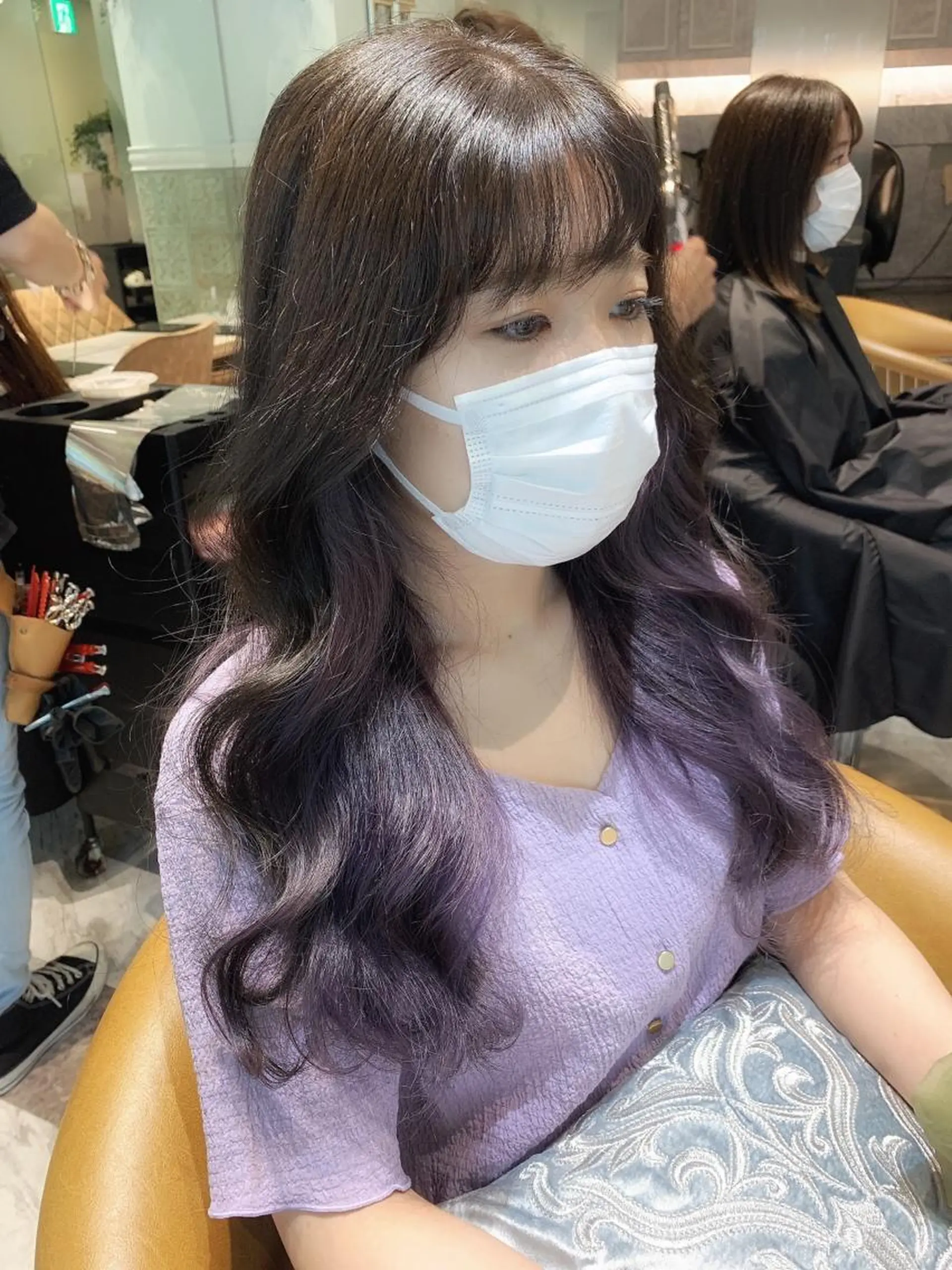 ロング カラー 美髪/カラー 美容院🌈渡辺隼也のヘアスタイル