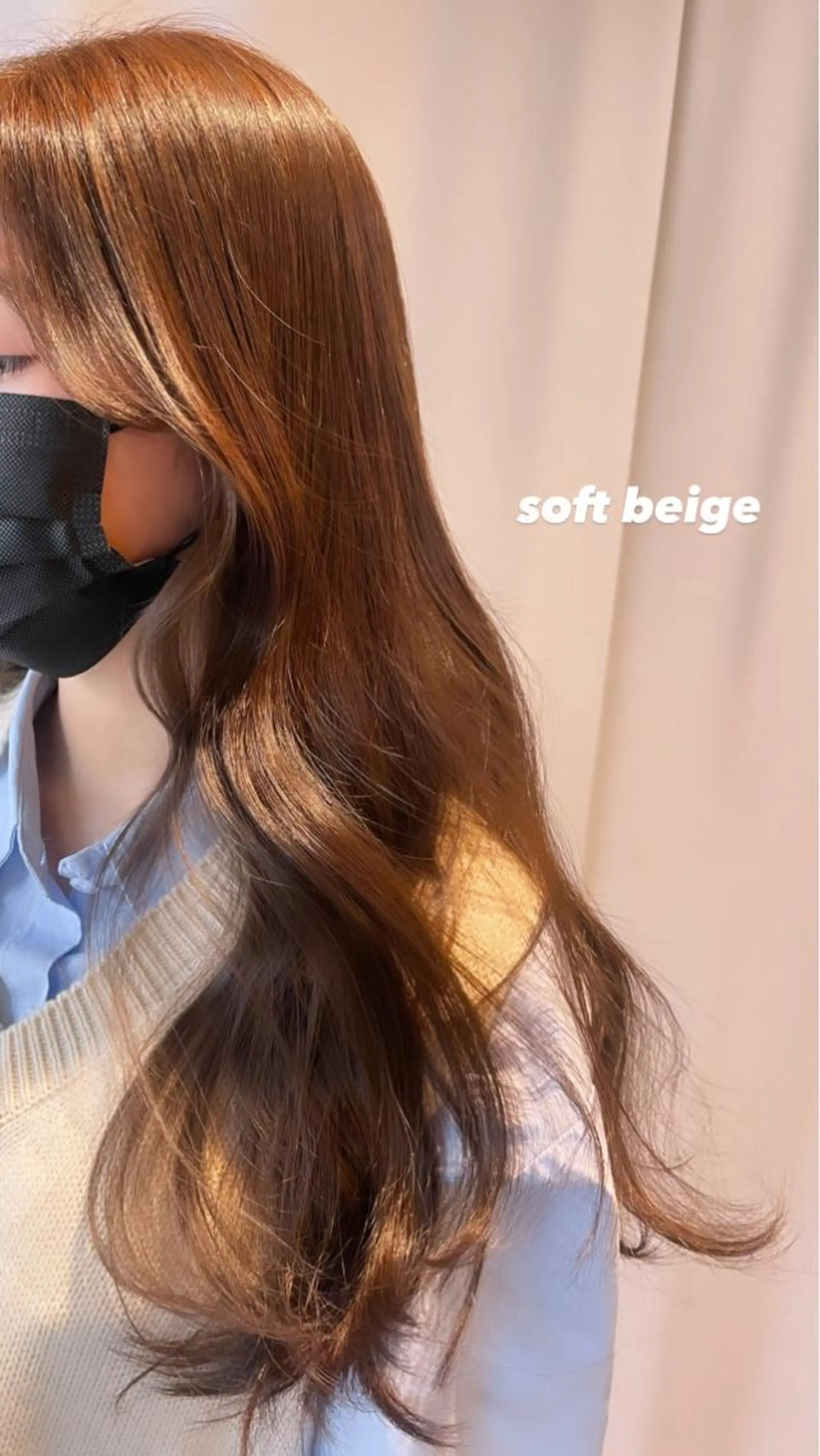 ロング ヘアカラー ano @anomukuiのヘアスタイル