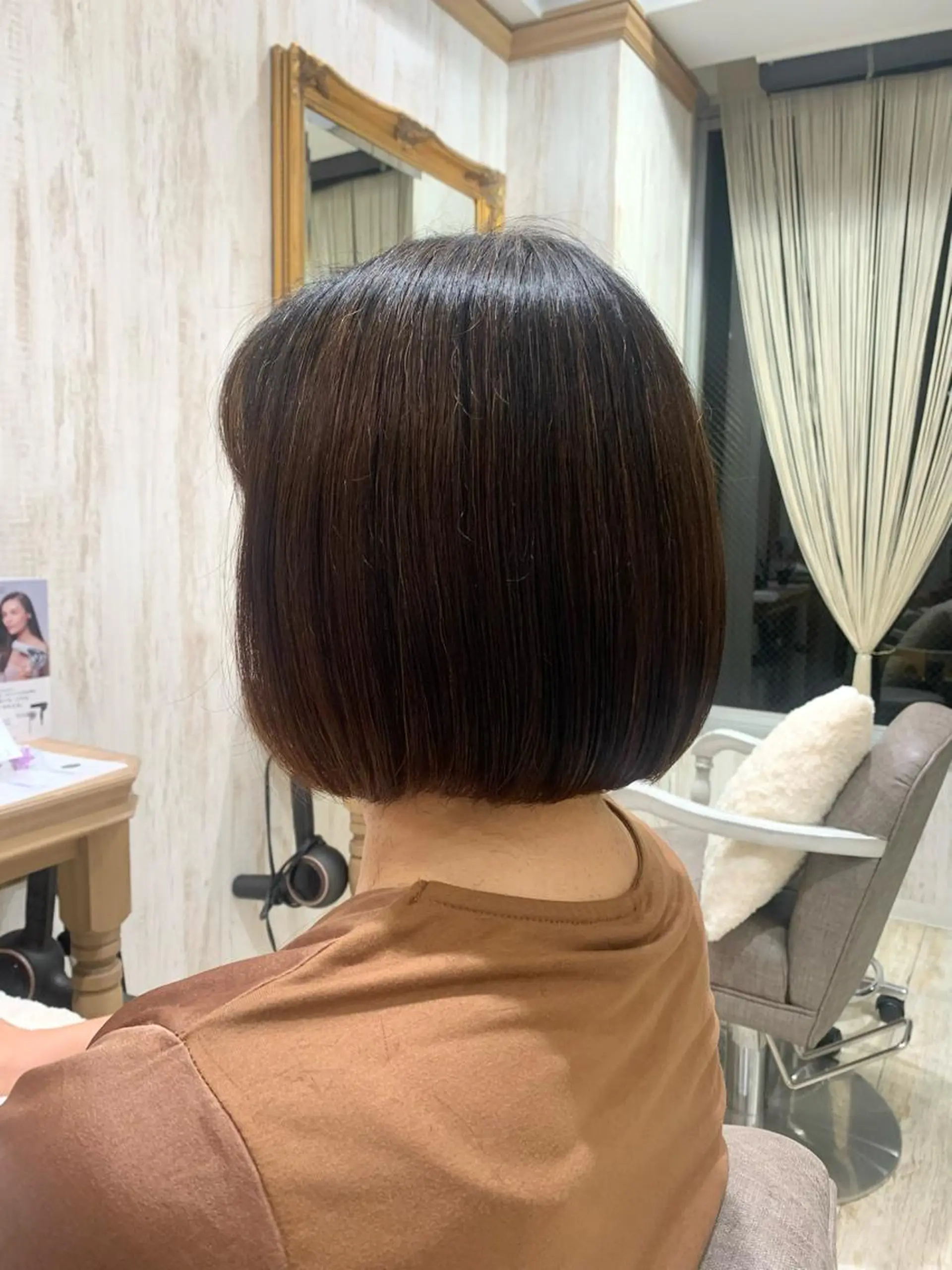 ミディアム おのだ あやなのヘアスタイル