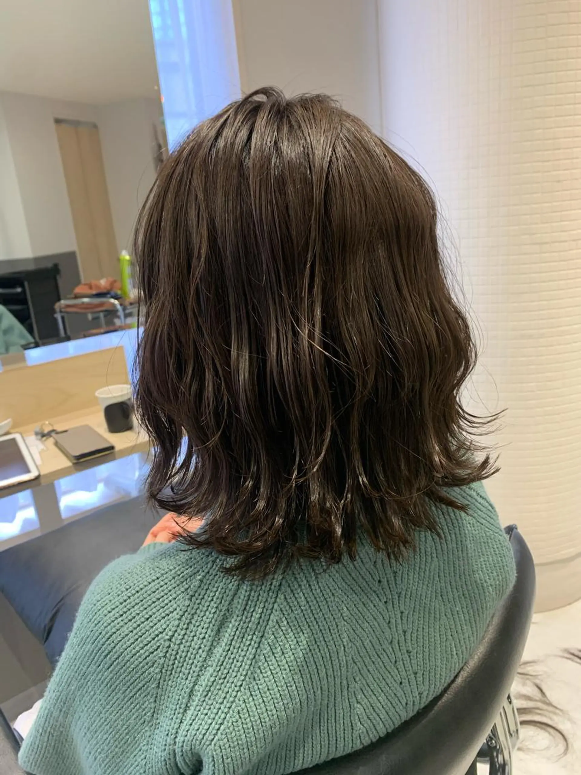 ミディアム ボブレイヤー ボブ レイヤーカット 髪質改善トリートメント/美髪縮毛矯正専門店【&Lillme】所属・髪質改善専門店 SHINYAのヘアスタイル