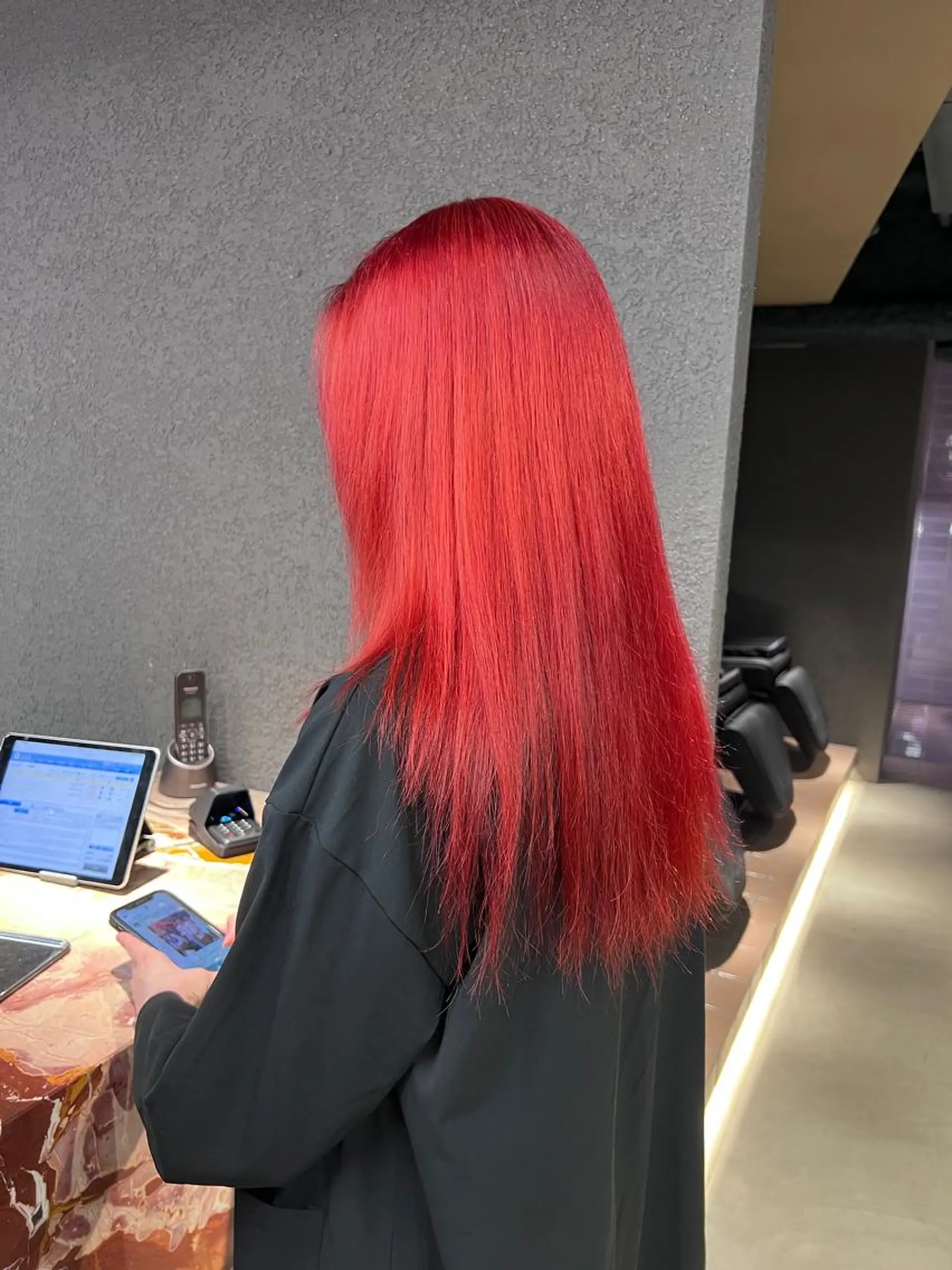 セミロング カラー 紬/enne/ブリー チ/ハイトーンのヘアスタイル