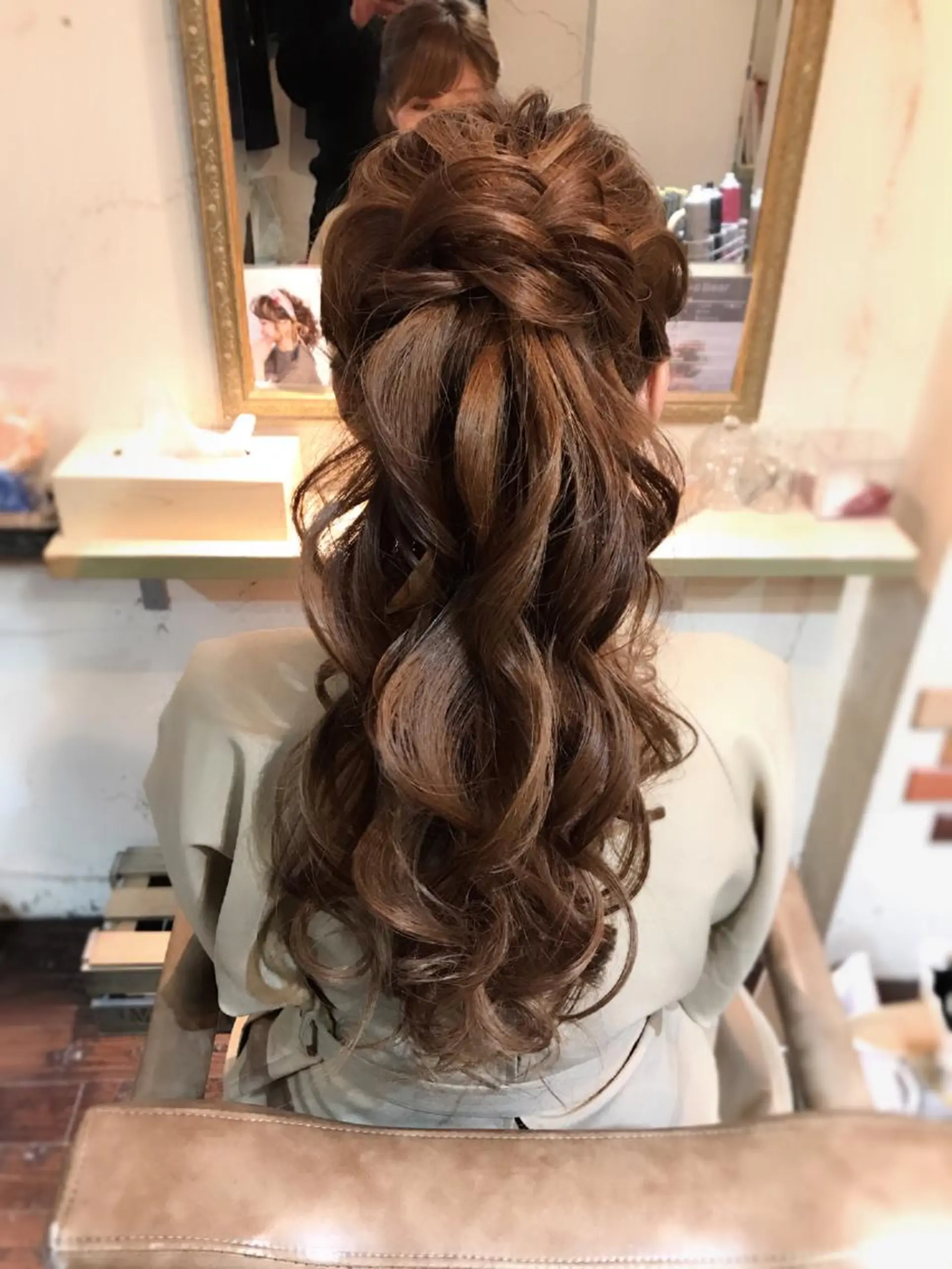 ロング 【カメレオン】 上村 祥子のヘアスタイル