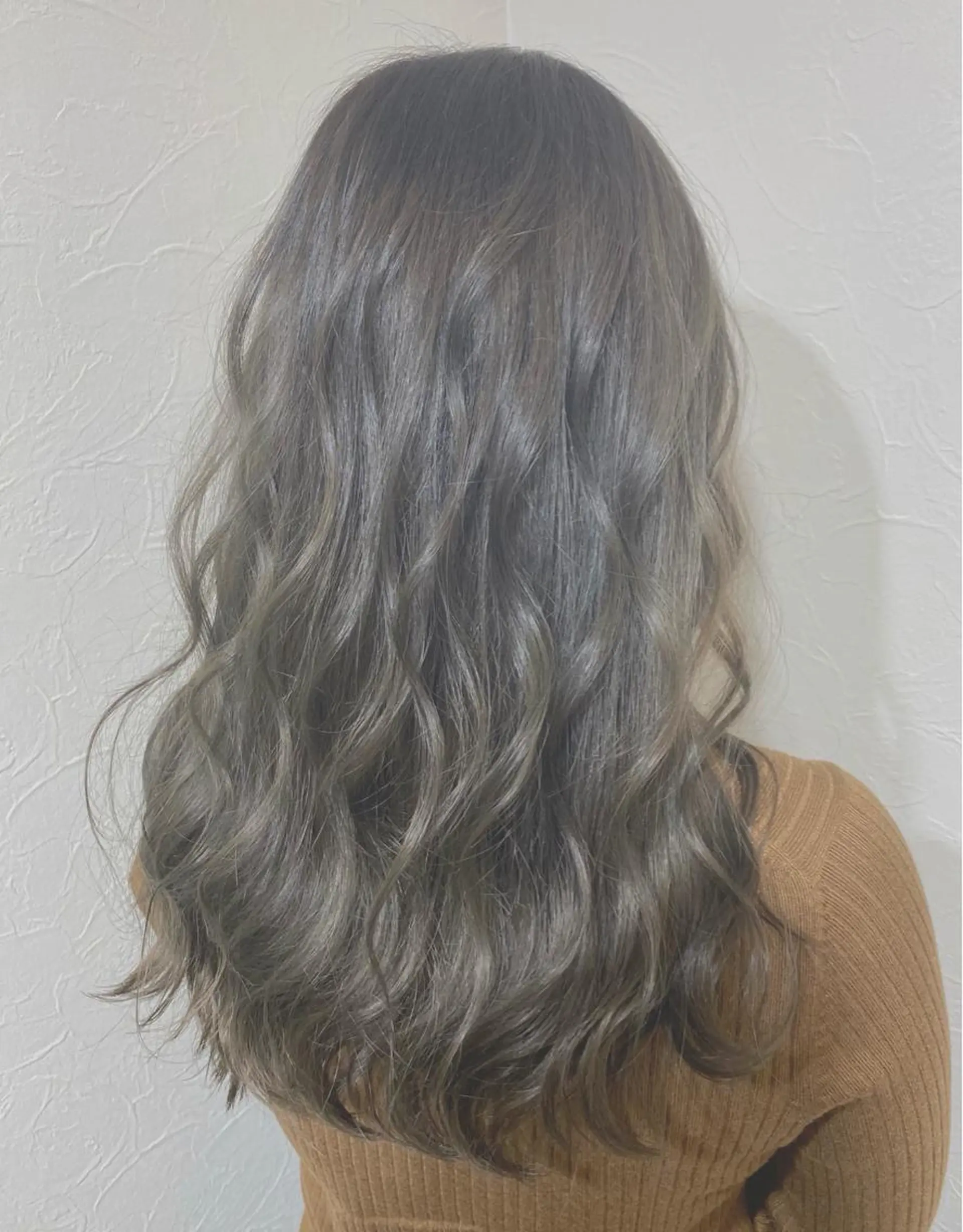 ロング カラー ヘアカラー トリートメント 💜 MINORI💜のヘアスタイル