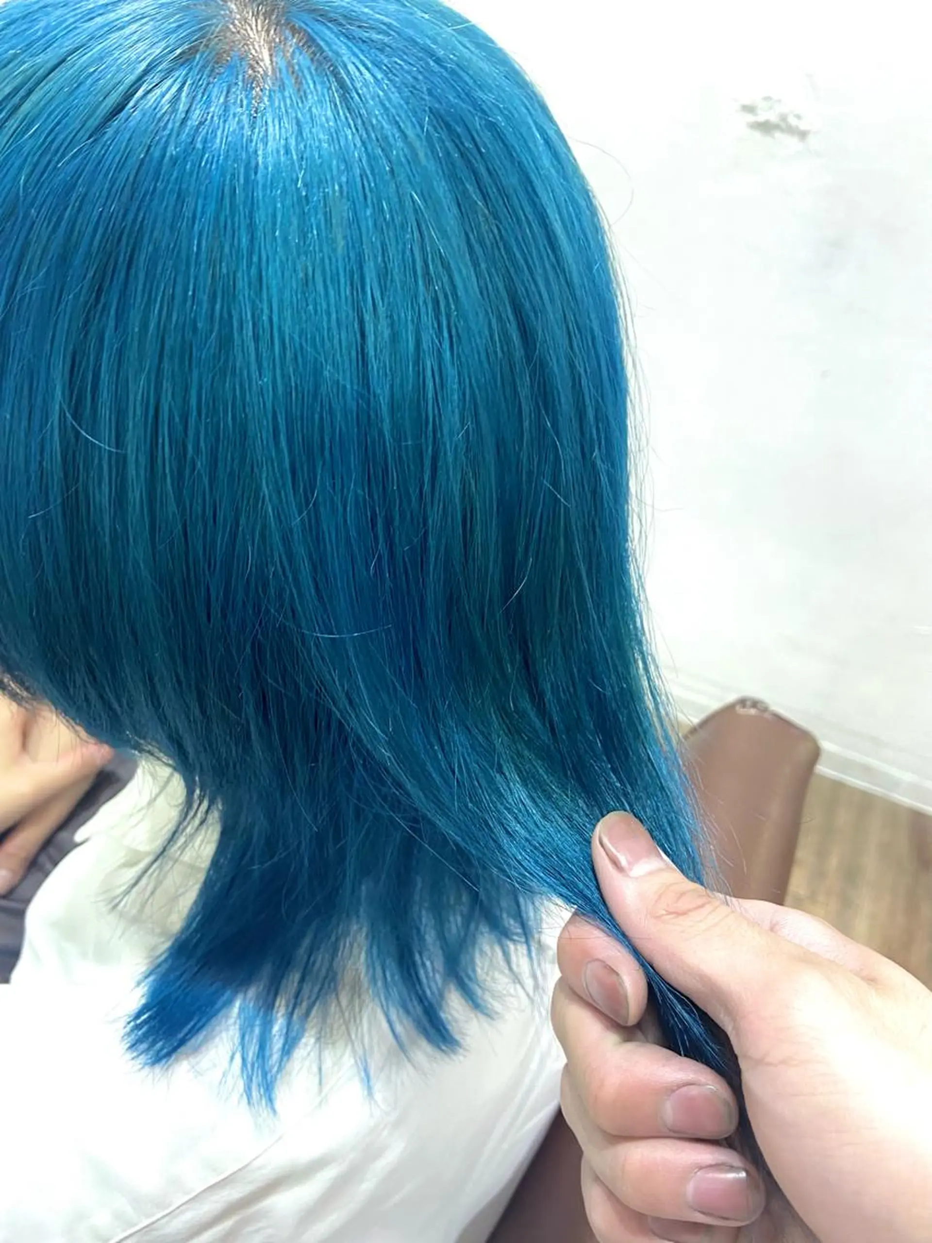 カラー 渋谷/メンズパーマ/ ミディアム/田代昂平のヘアスタイル