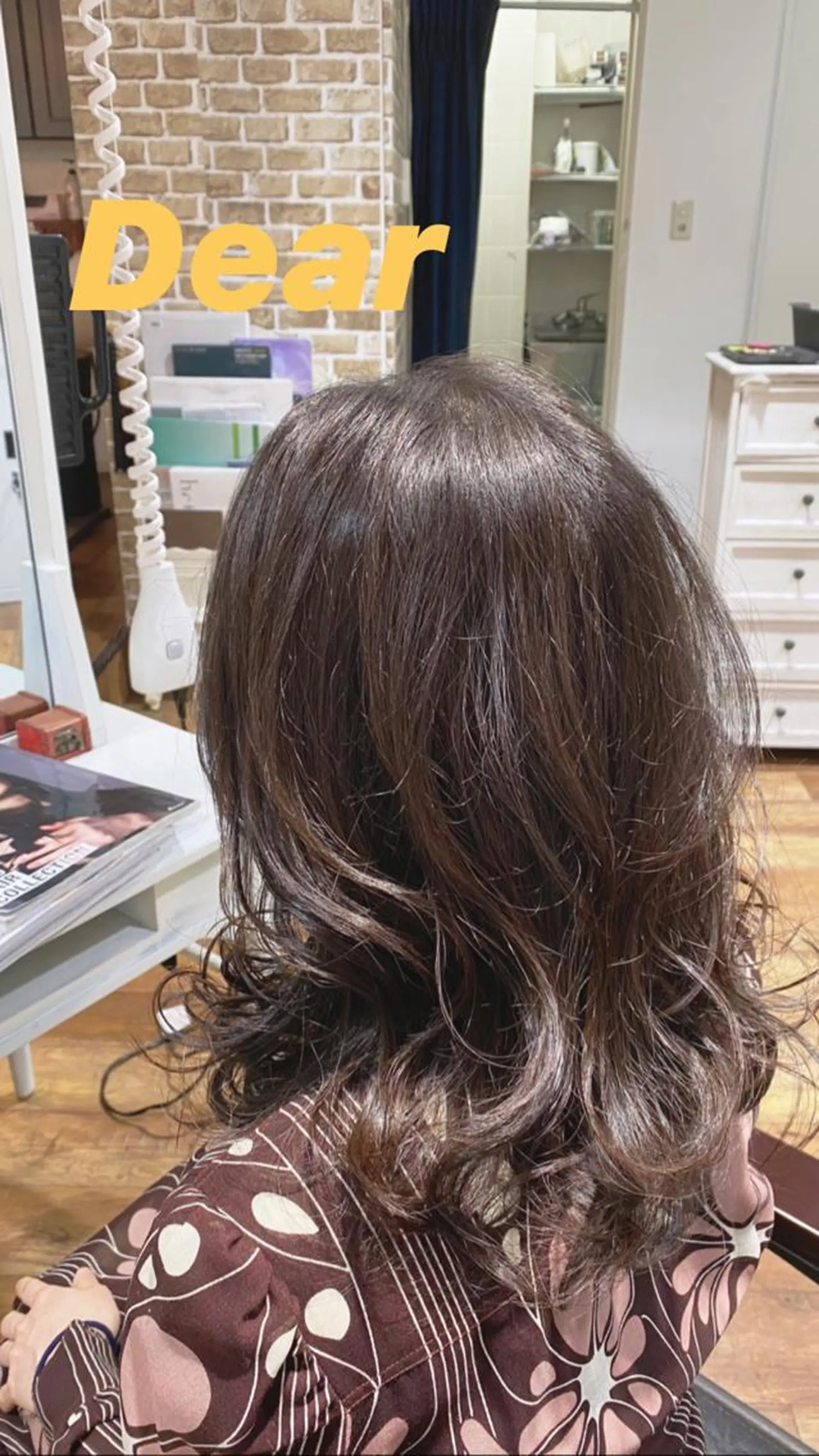 パーマ Dear生駒店 窪田隆平のヘアスタイル